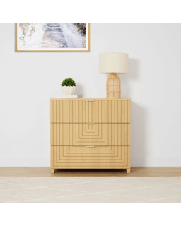 Checkerboard Rug - Beige, Medium - 180cm x 133cm