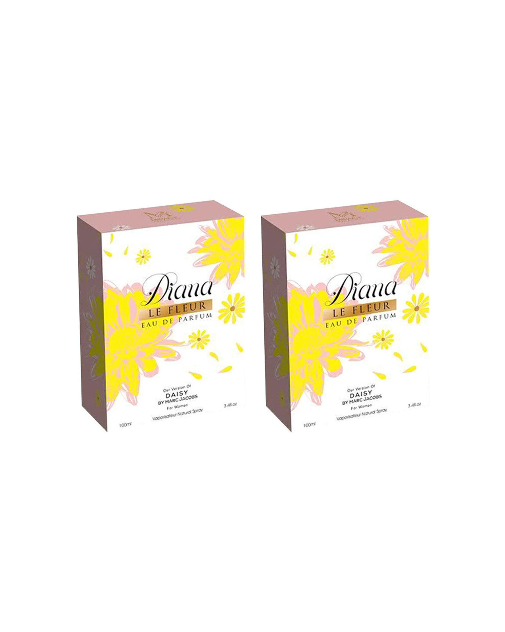 1 Mirage 2Pk Diamond Collection Dahlia Le Fleur Eau De Parfum Spray For Women 100Ml, 1 of 1