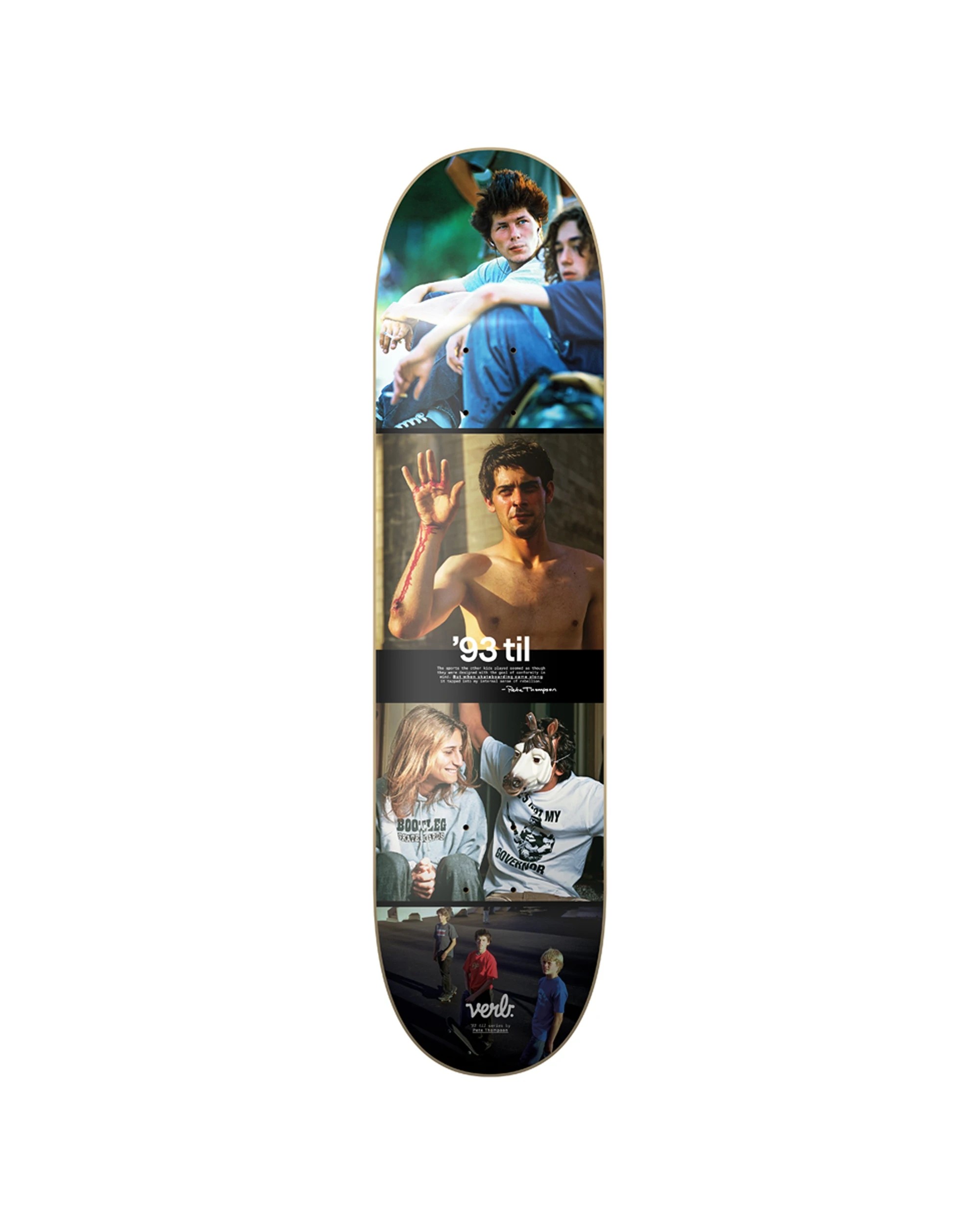 2 Verb Skateboard Deck X 93 Til Series Colour Collage 8.25 Inch - Multi, 2 of 2