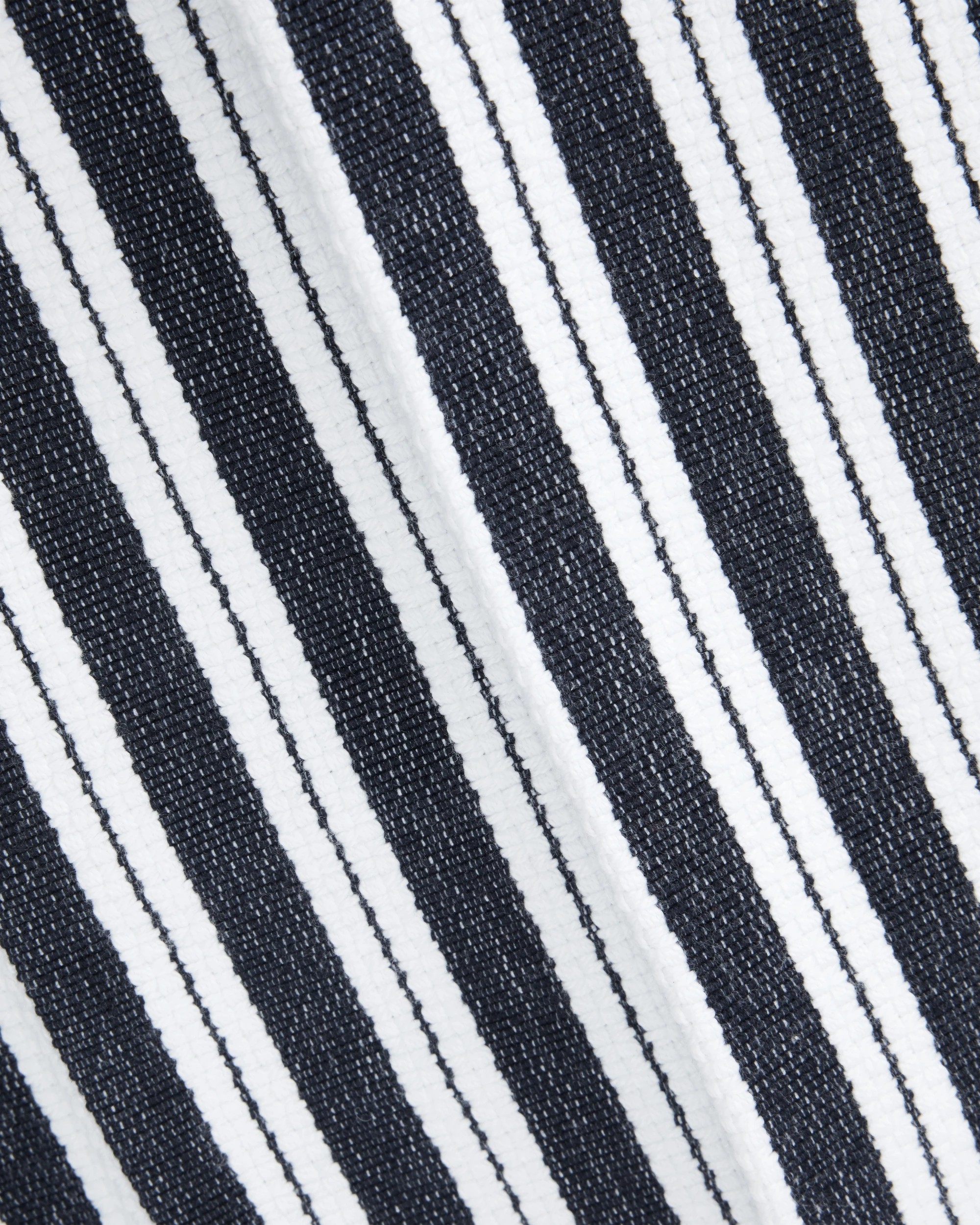 2 3 Pack Navy Basket Weave Extra Large Tea Towels, 2 of 4