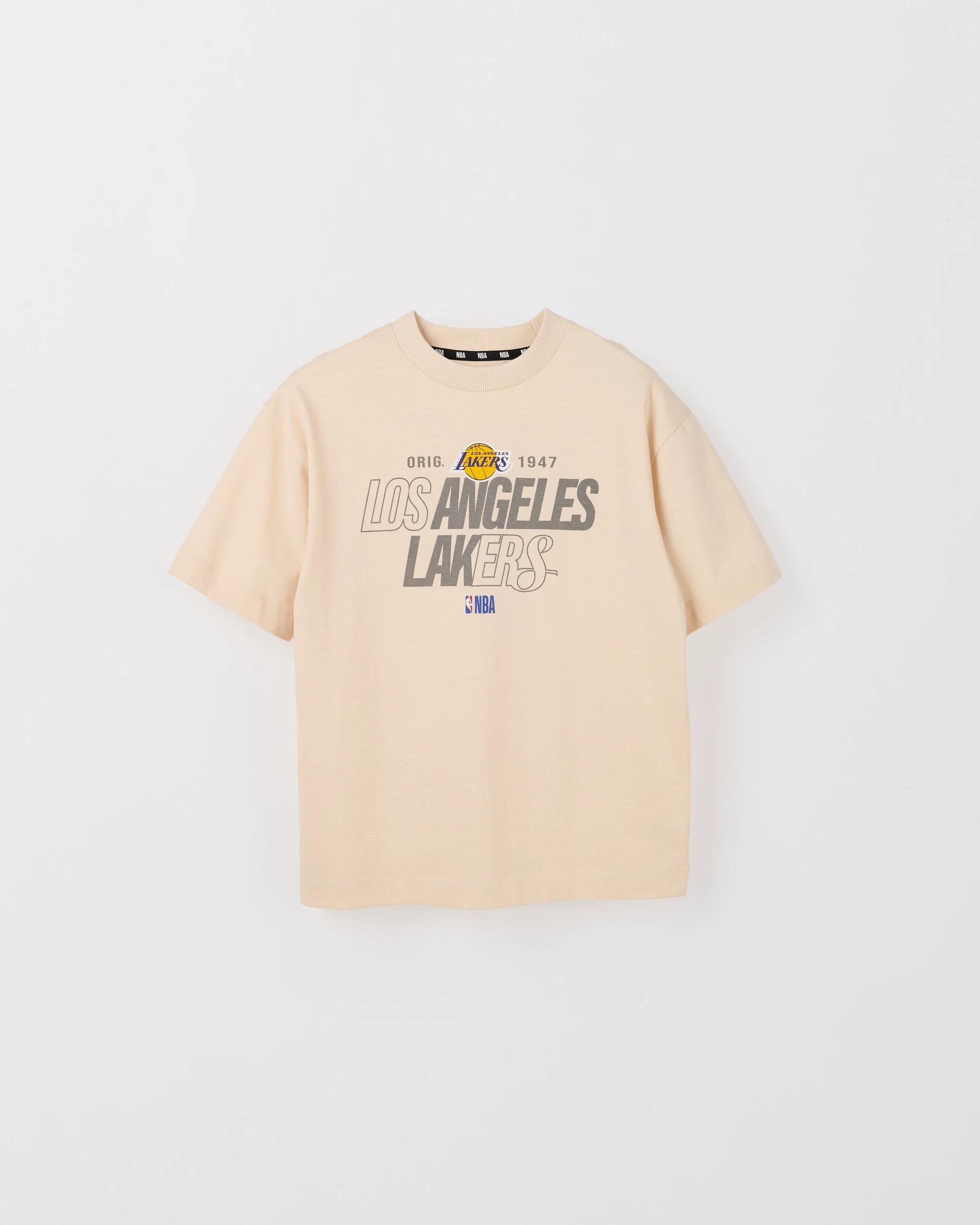 1 NBA Australian Cotton T-Shirt NEUTRAL SAND, 1 of 1
