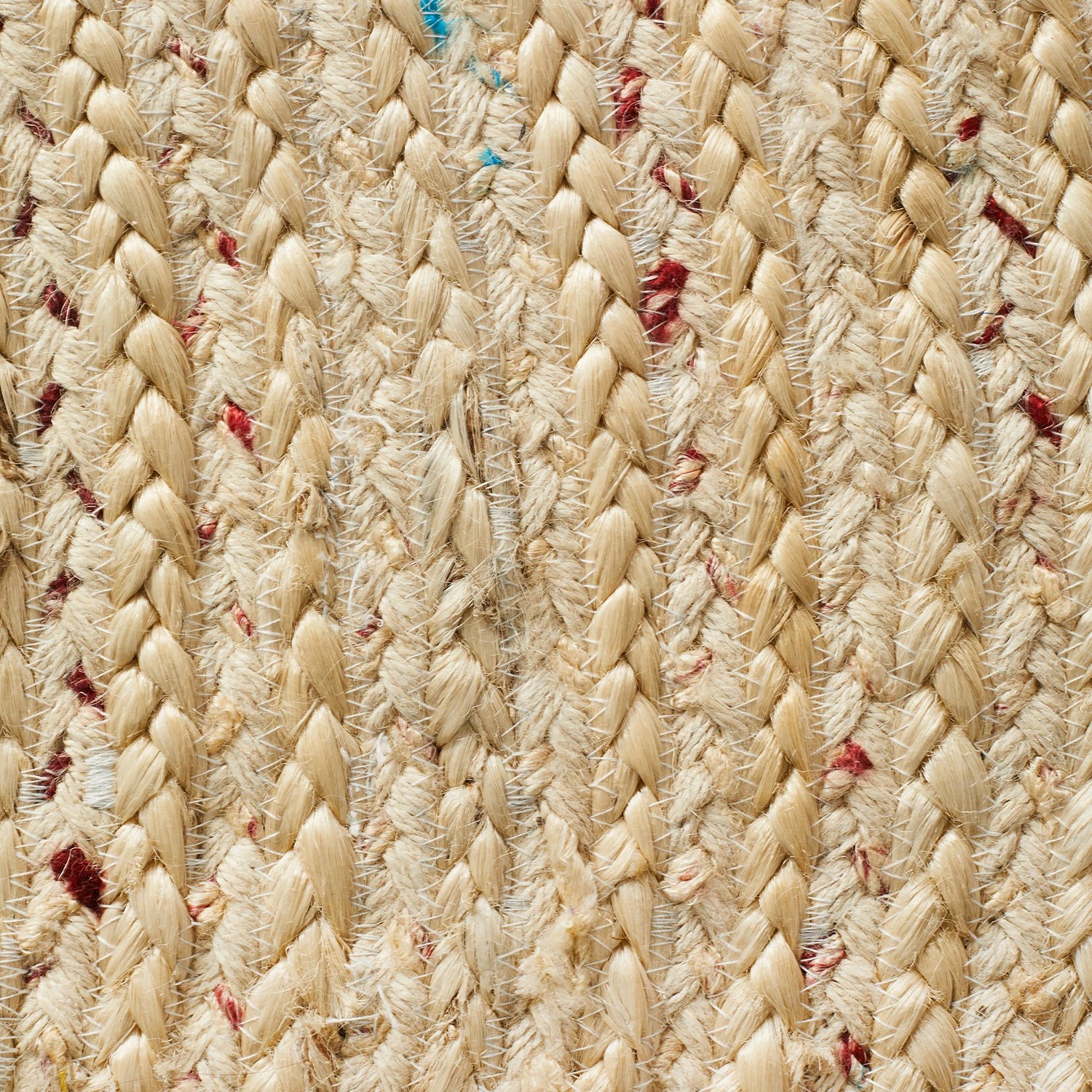 5 Common Ground Rugs Solace Shiva 120x120cm - Small Round Handwoven Jute Rug - Natural, 5 of 6