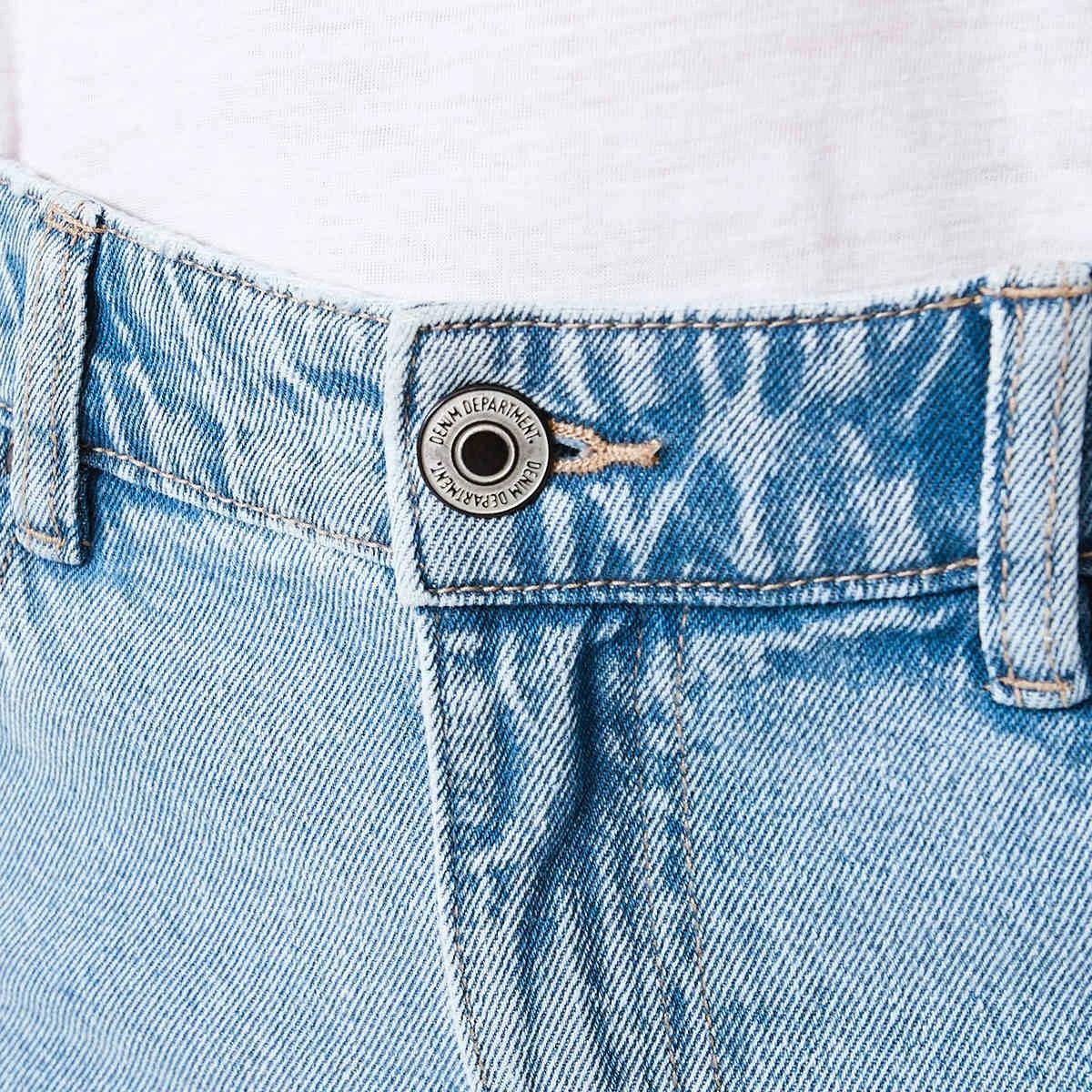 5 Wide Leg Jeans Light Wash, 5 of 6