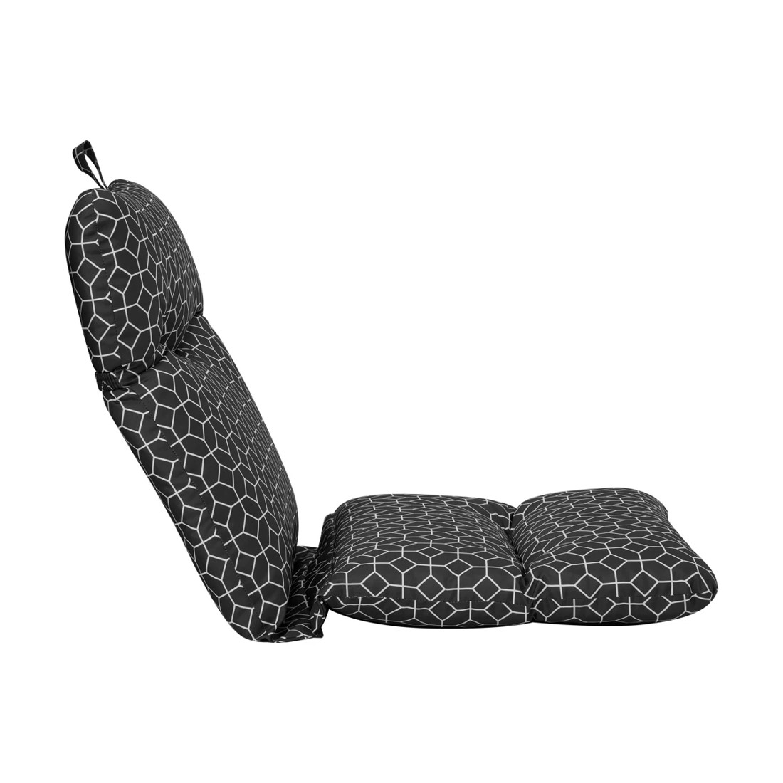 4 Outside Geometric Highback Cushion, 4 of 10