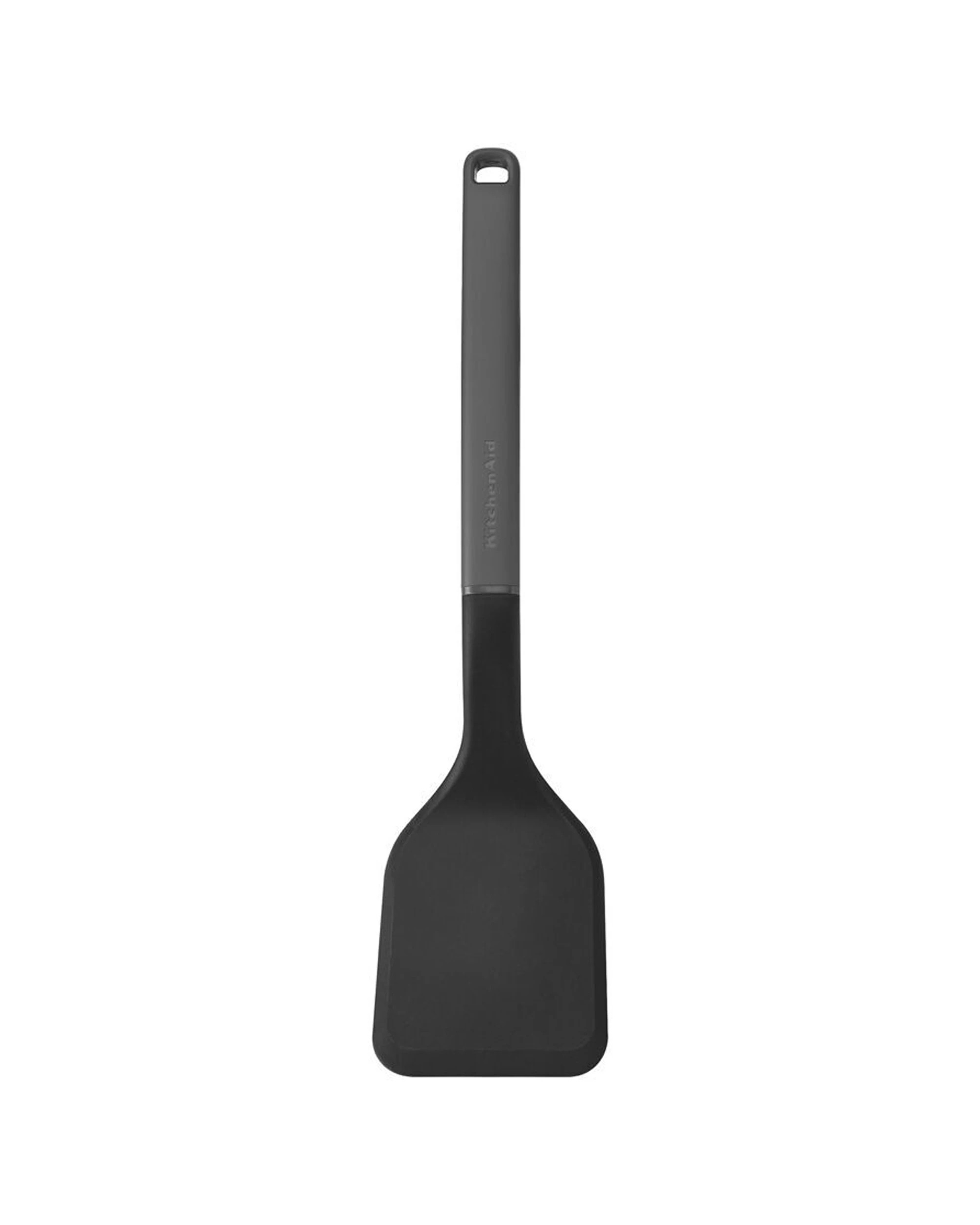 3 KitchenAid Classic Solid Nylon Turner 2PK Heat Resistant Ergonomic Handle - Charcoal, 3 of 6