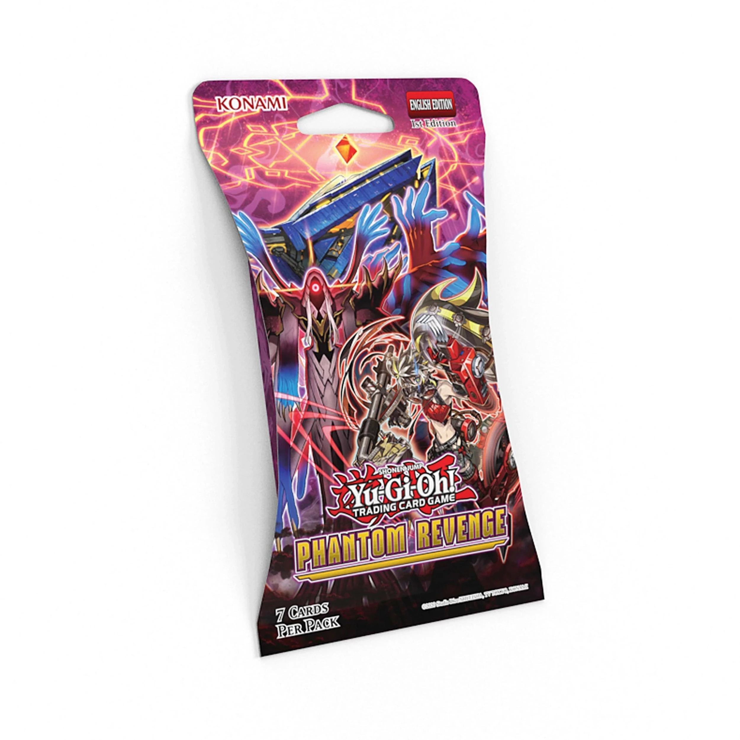 3 Yu-Gi-Oh! TCG Phantom Revenge 7 x Card Blister - Assorted - Multi, 3 of 5
