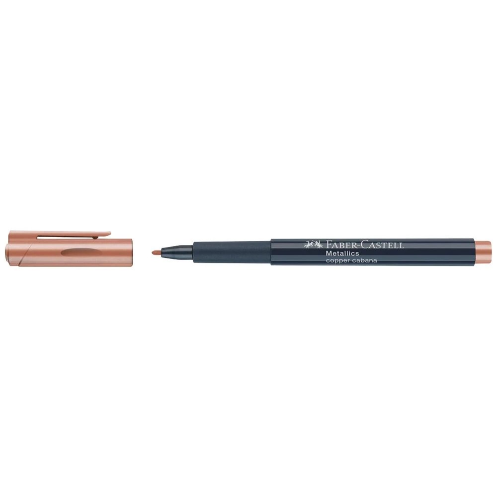 1 Faber-Castell Metallic Permanent Marker Copper Cabana, 1 of 6