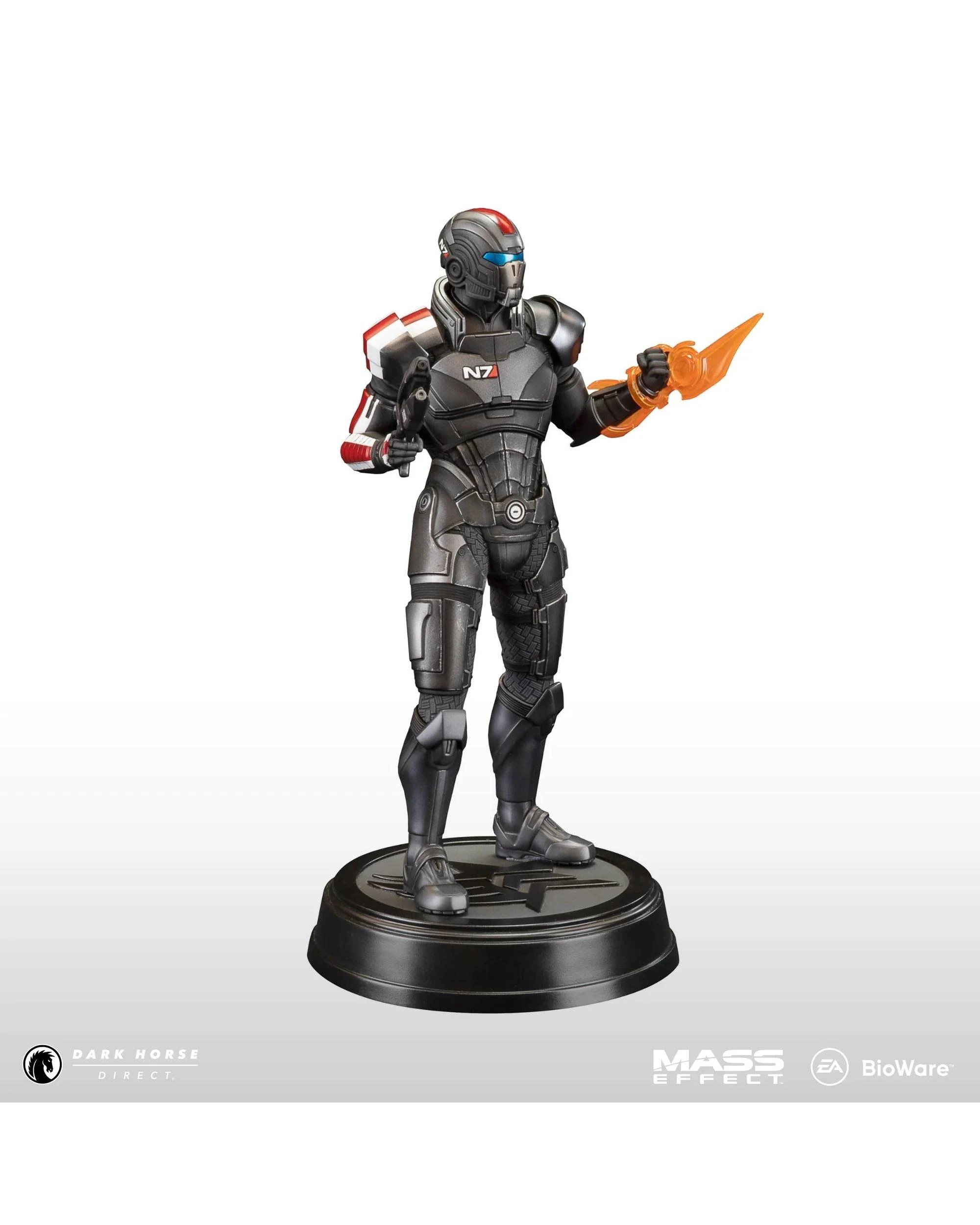 7 Dark Horse Mass Effect Commander John Shepard PVC Figure, 7 of 10