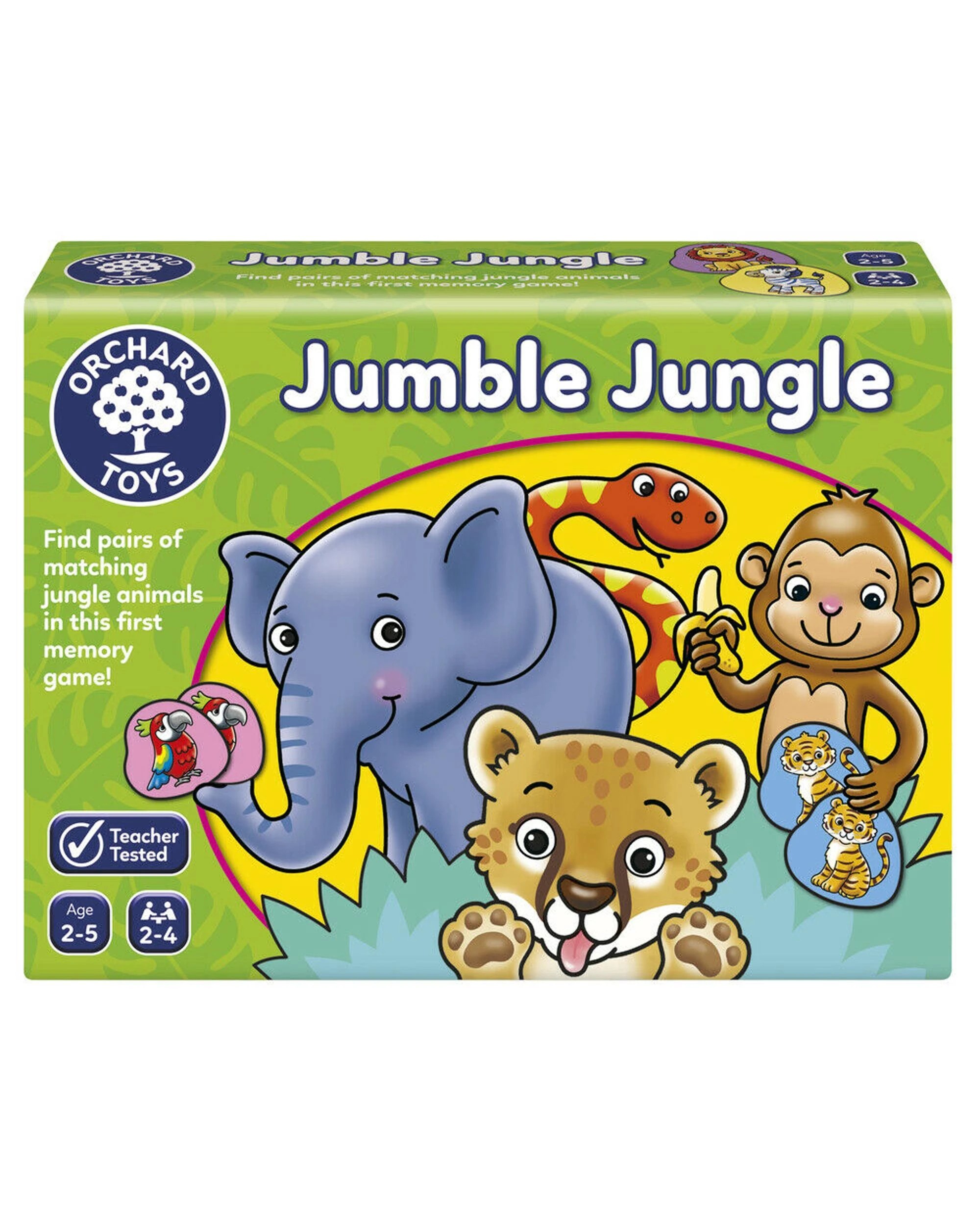 1 Orchard Toys Jumble Jungle Card Game, 1 of 2