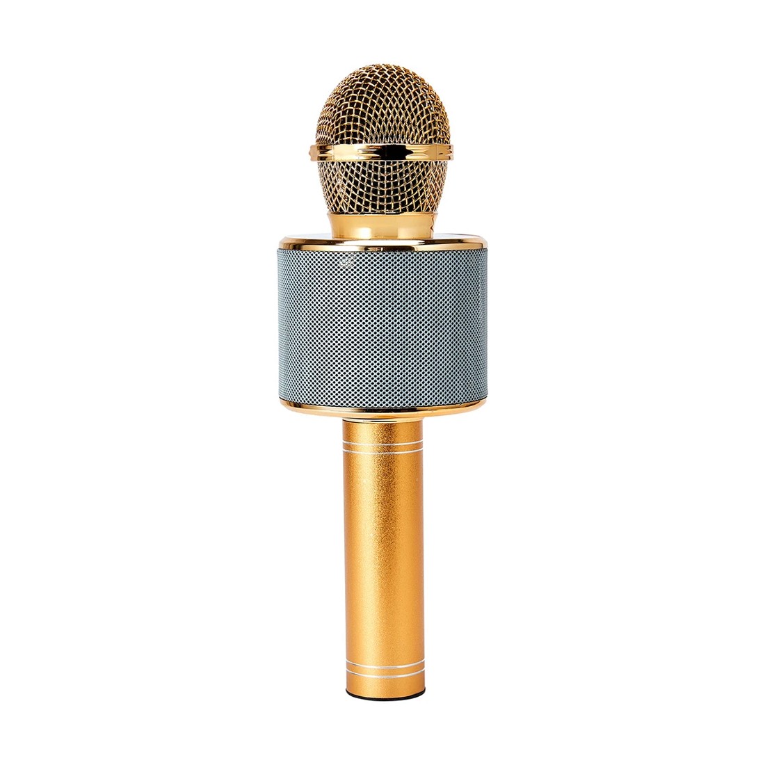 3 Karaoke Bluetooth Microphone - Gold Look, 3 of 8