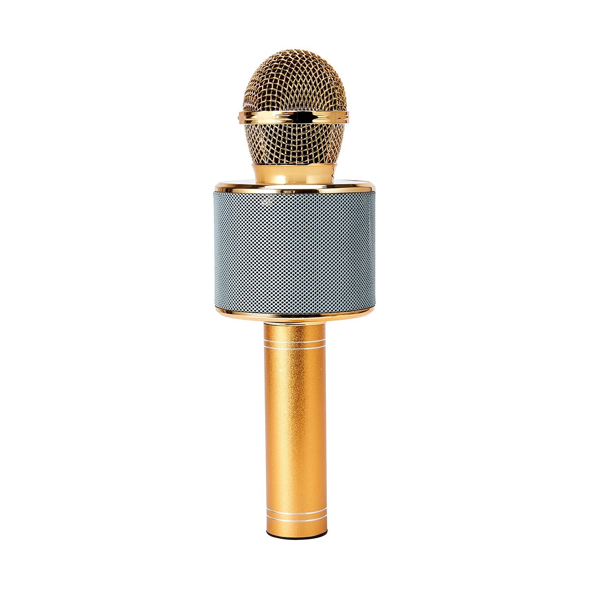 3 Karaoke Bluetooth Microphone - Gold Look, 3 of 8