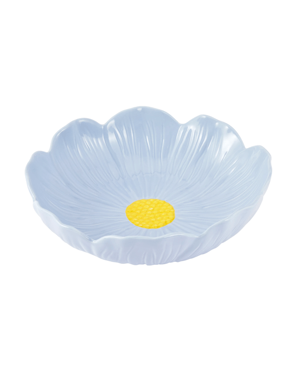 Blue Large Floral Bowl