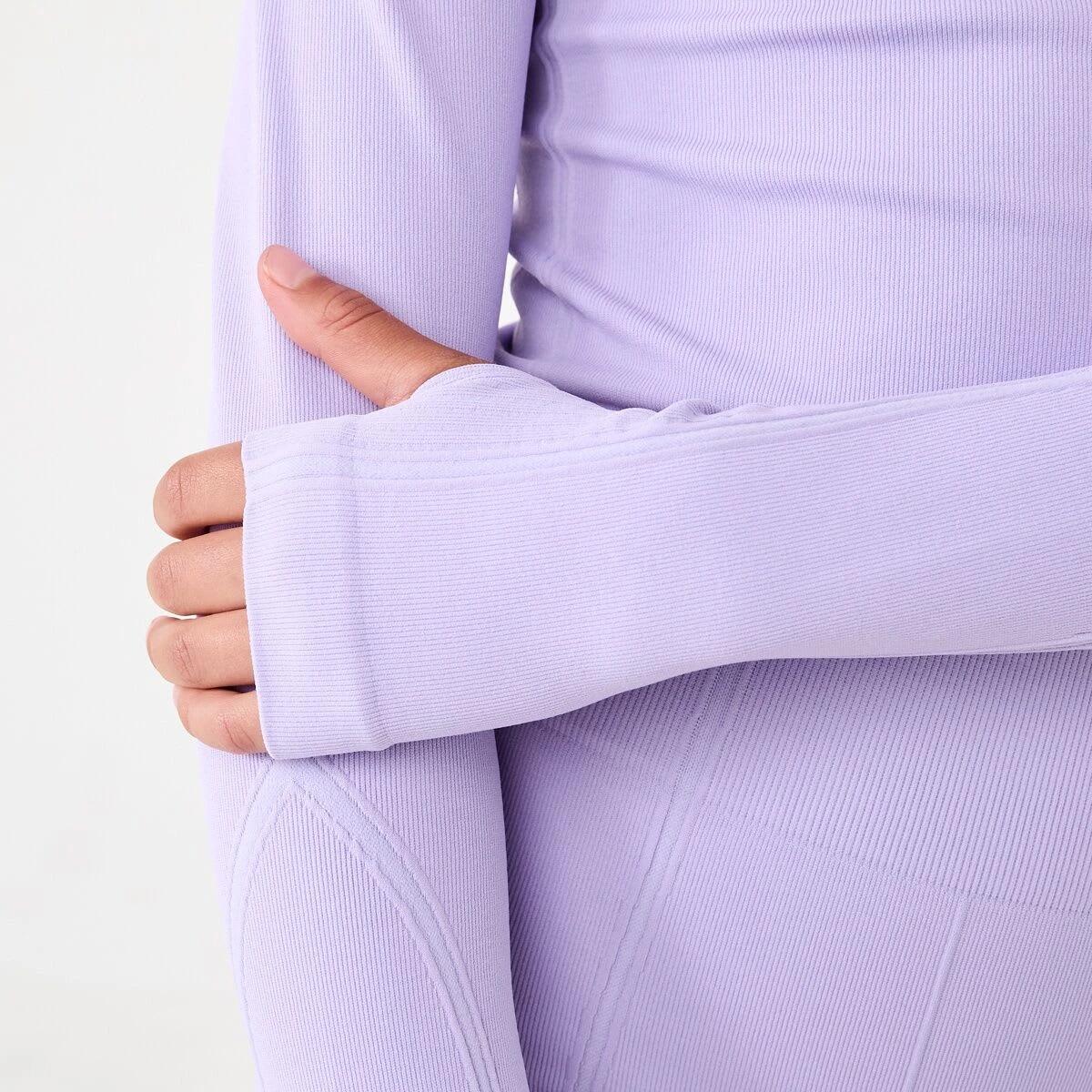5 Active Long Sleeve Seamfree Top Ptl Purple, 5 of 9