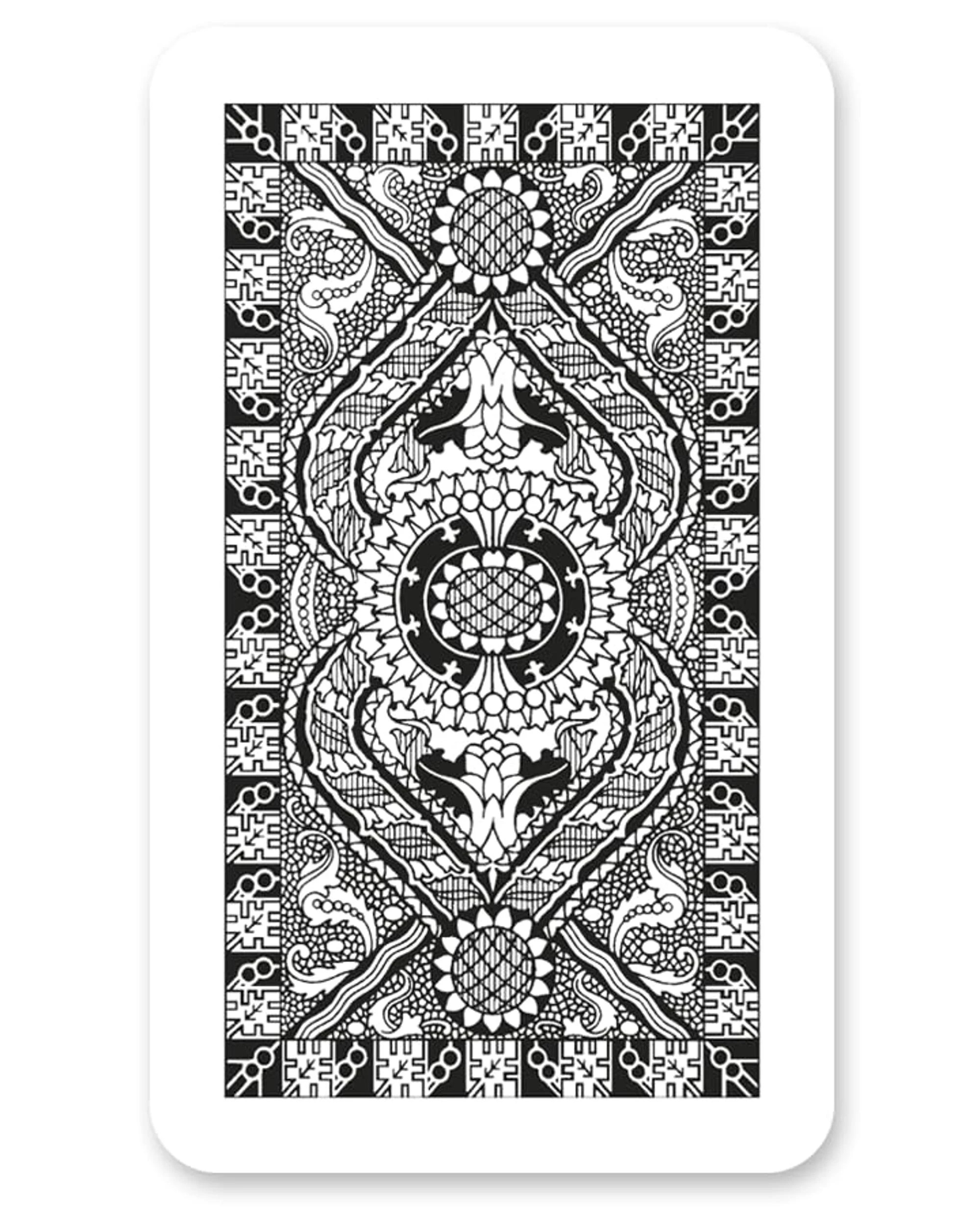 3 Modiano Napoletane Platinum 100% Plastic Blue Italian Playing Cards - Blue, 3 of 9