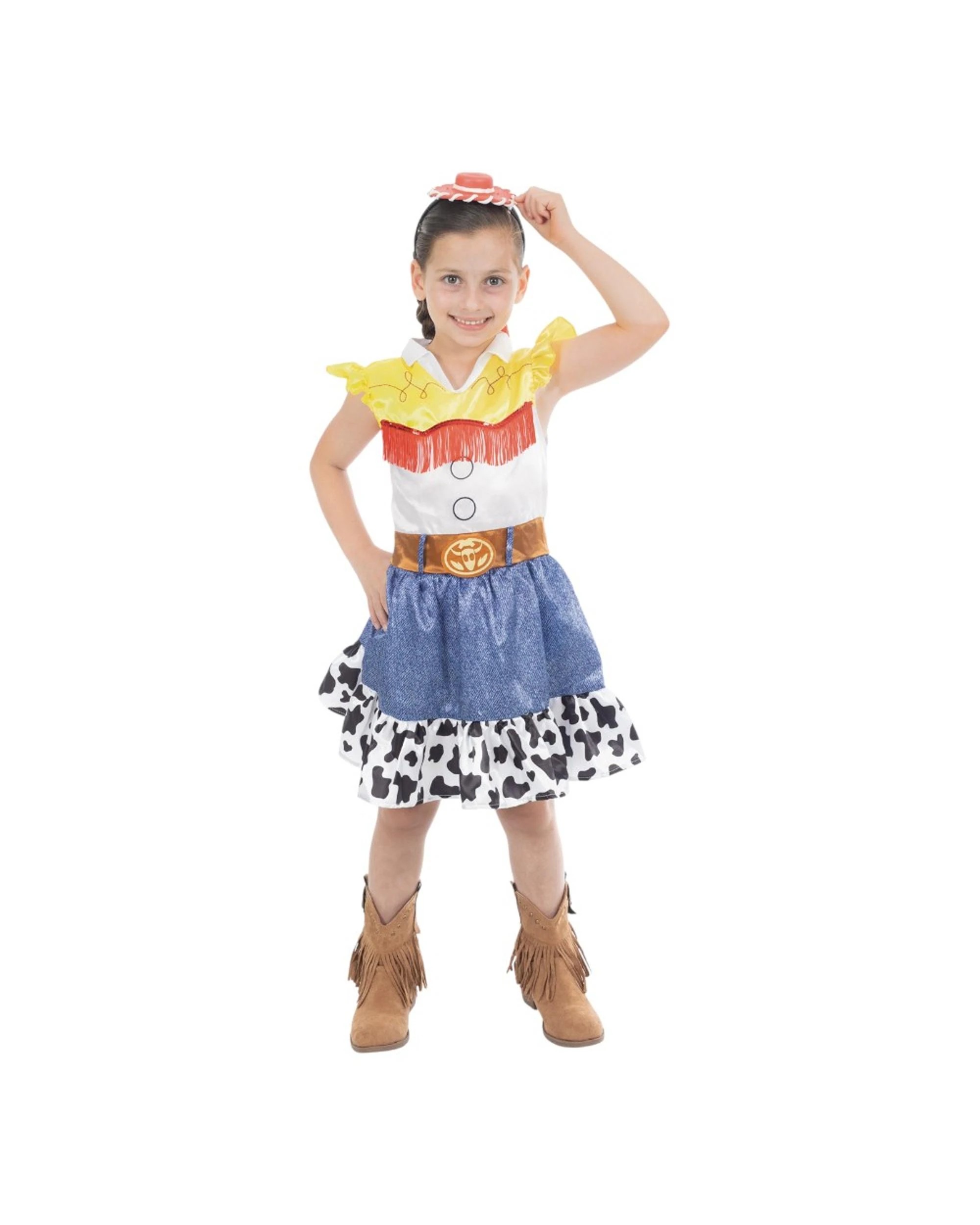 3 Disney Pixar Toy Story Jessie Deluxe Child Costume Size 4-6 Years, 3 of 5