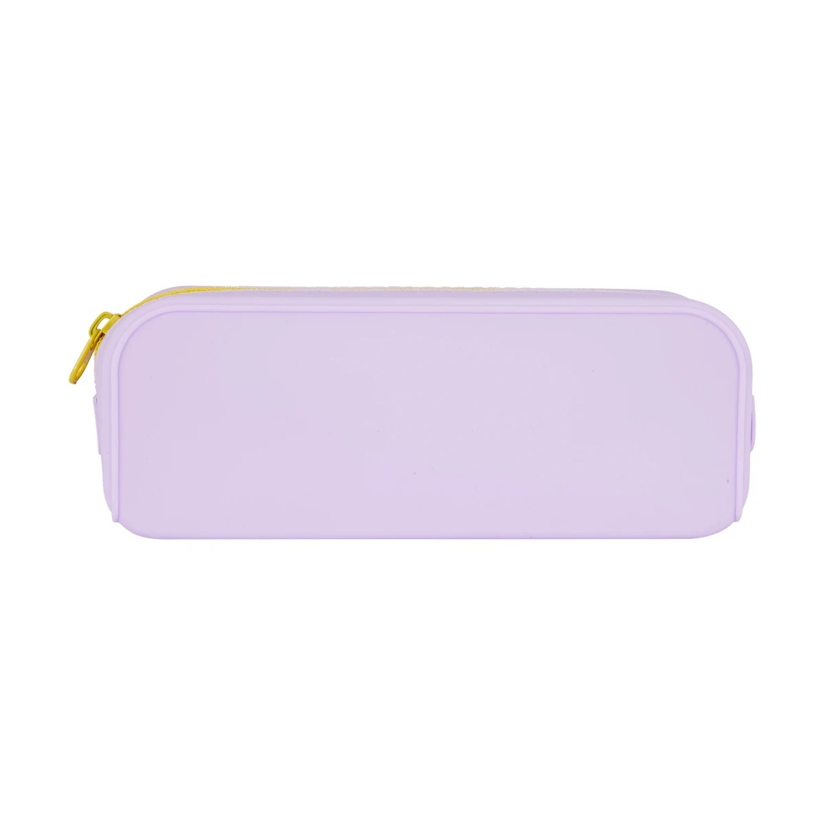 1 Silicone Barrel Pencil Case - Lilac, 1 of 8