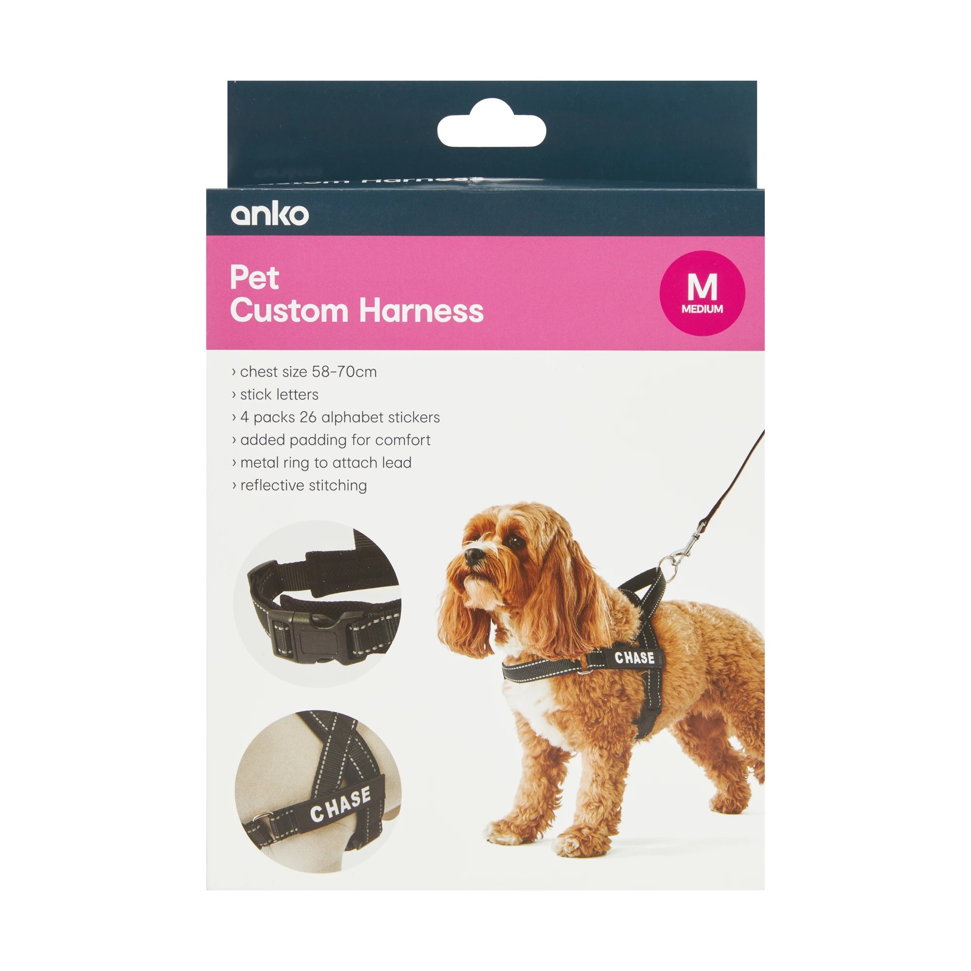 9 Pet Customisable Harness - Medium, 9 of 10