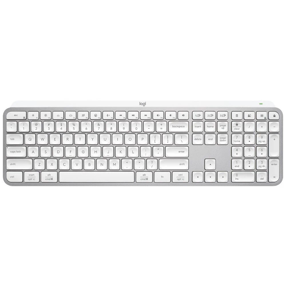1 Logitech MX Keys S Advanced Wireless Keyboard Pale Grey, 1 of 6