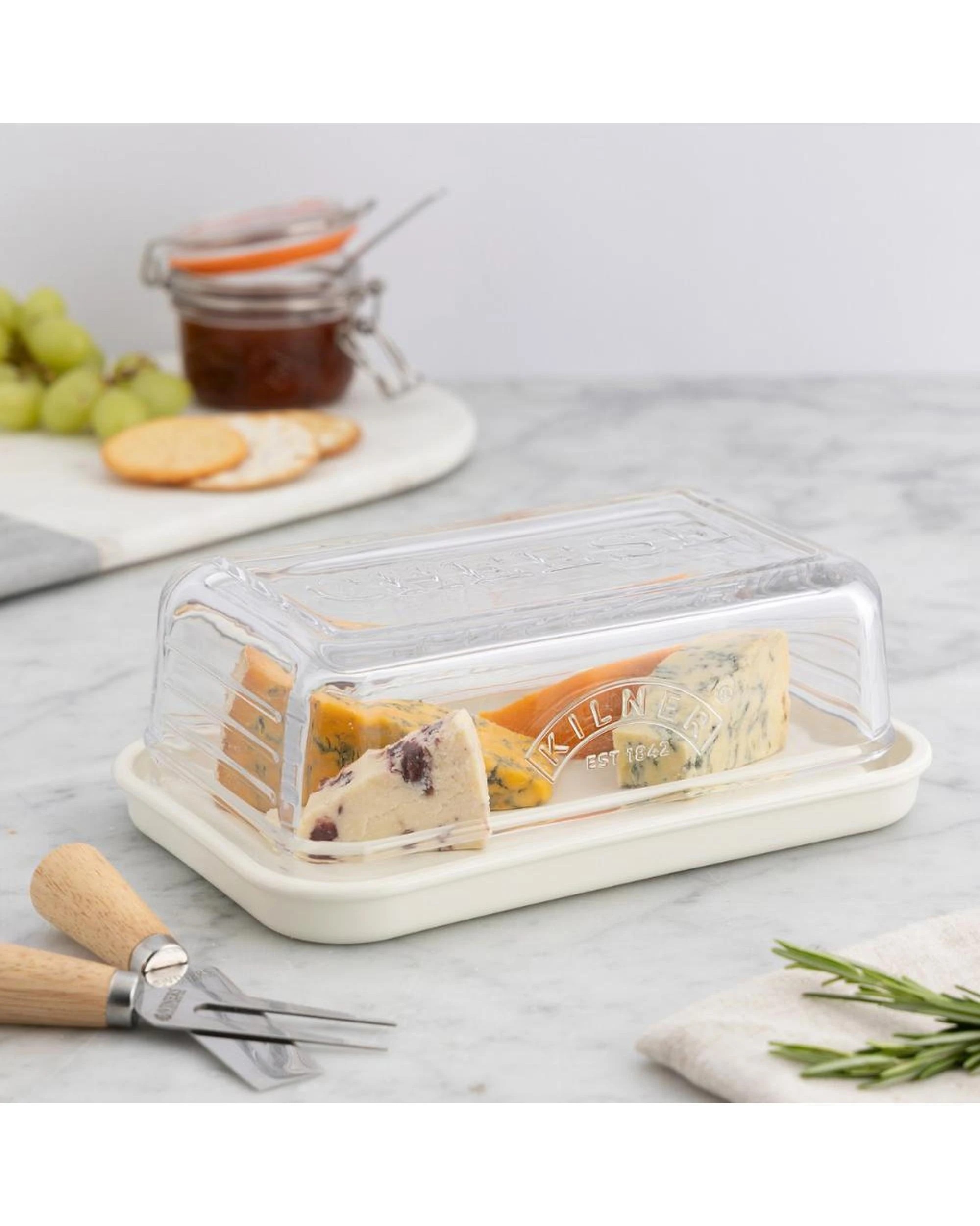 3 Kilner Glass Cheese Store 8 x 22.5 x 14cm, 3 of 4