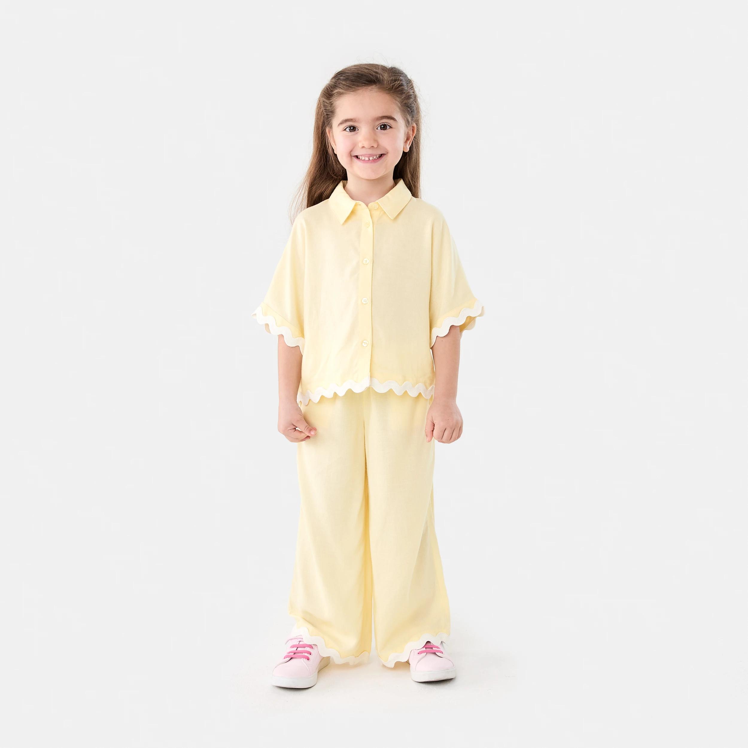 5 Wide Leg Pants Ylw Butter, 5 of 6