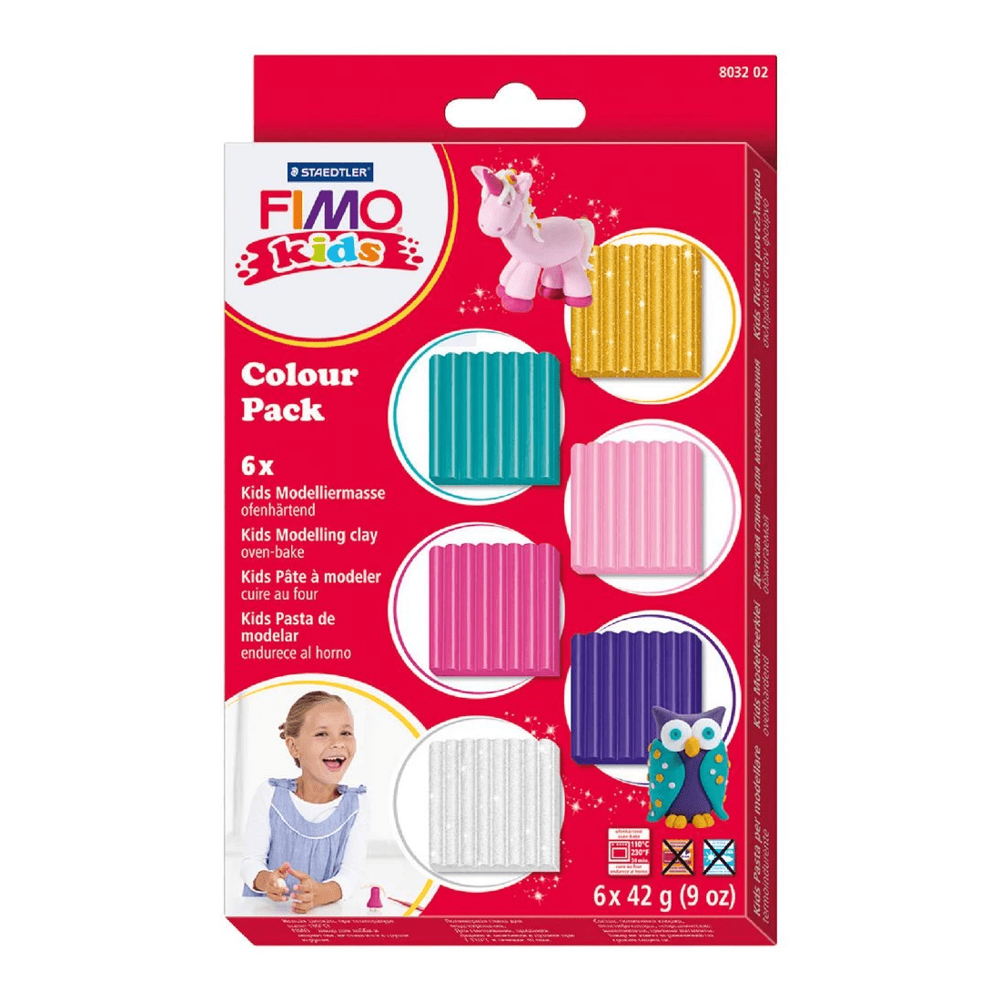 1 Staedtler FIMO Colour Pack Pink and Glitter Assorted, 1 of 1