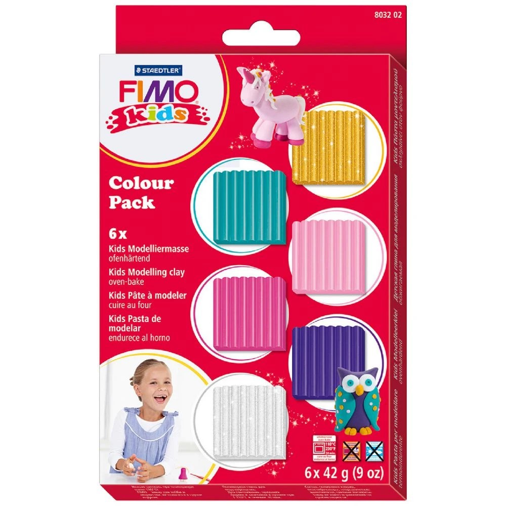 1 Staedtler FIMO Colour Pack Pink and Glitter Assorted, 1 of 1