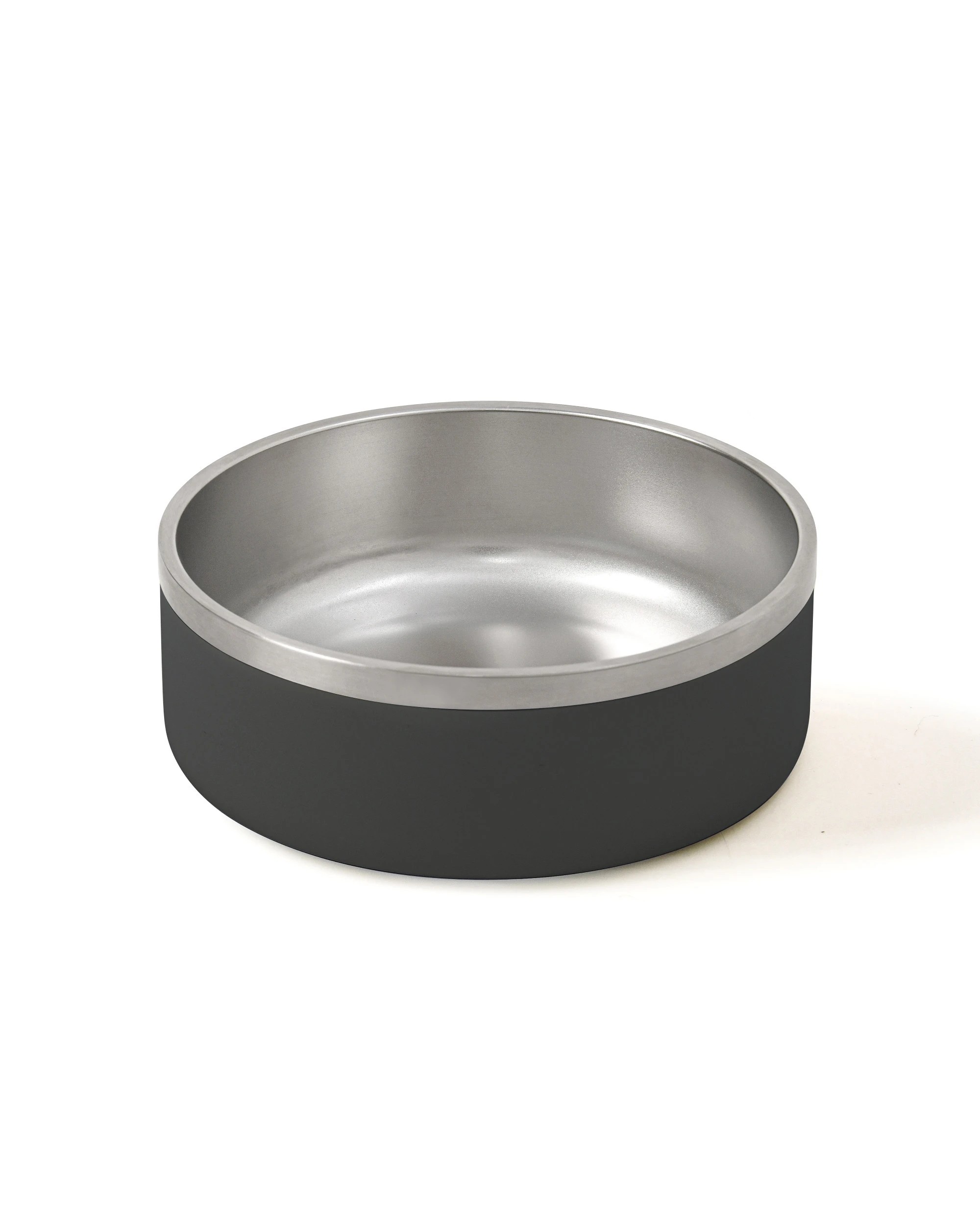 7 Charlie's Duro Double Wall Insulated Stainless Steel Dog Bowl with Removable Slow Feeder Attachment Large 1.89L - Black, 7 of 7