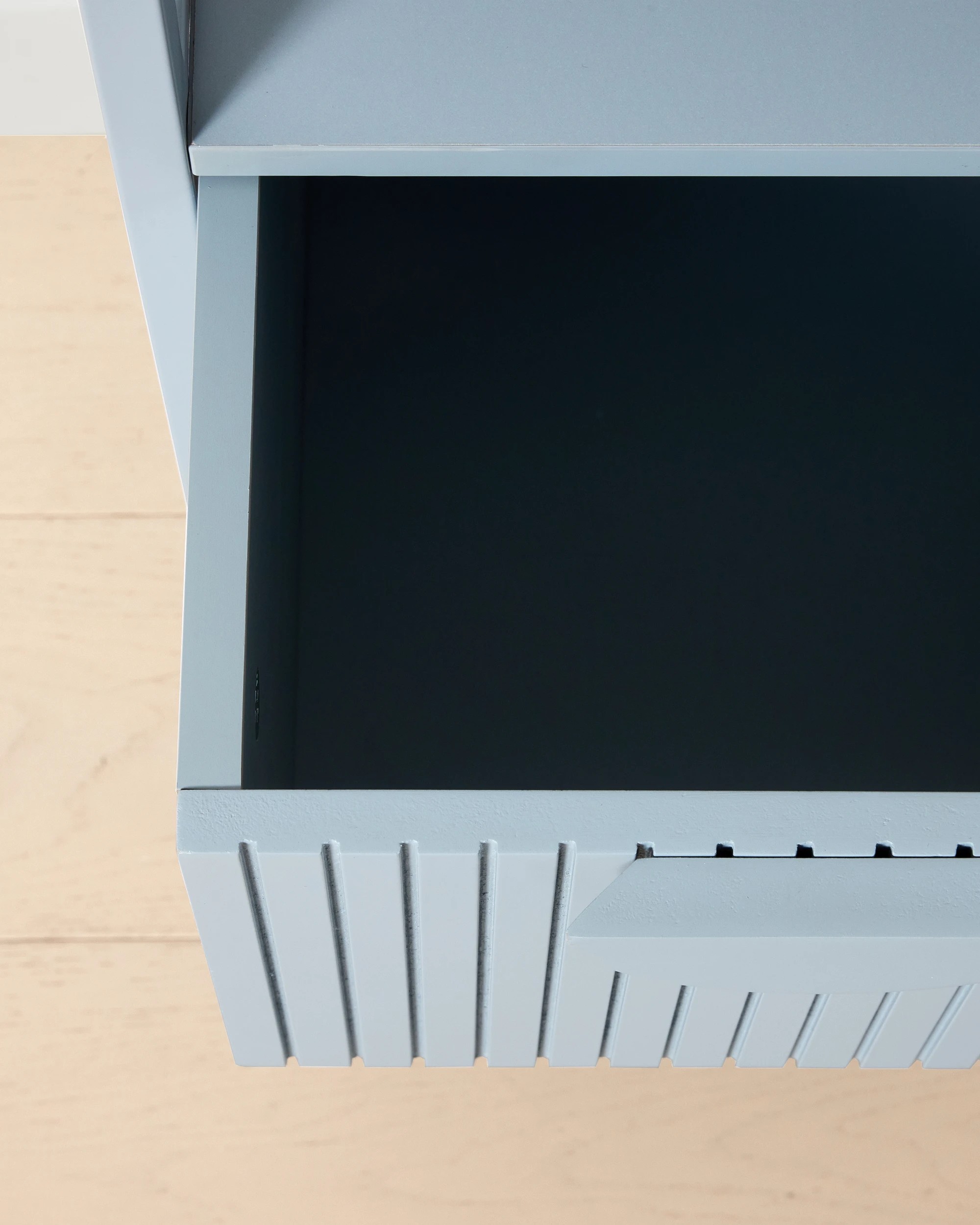 8 Stevie Storage Unit with Shelf - Blue, 8 of 8