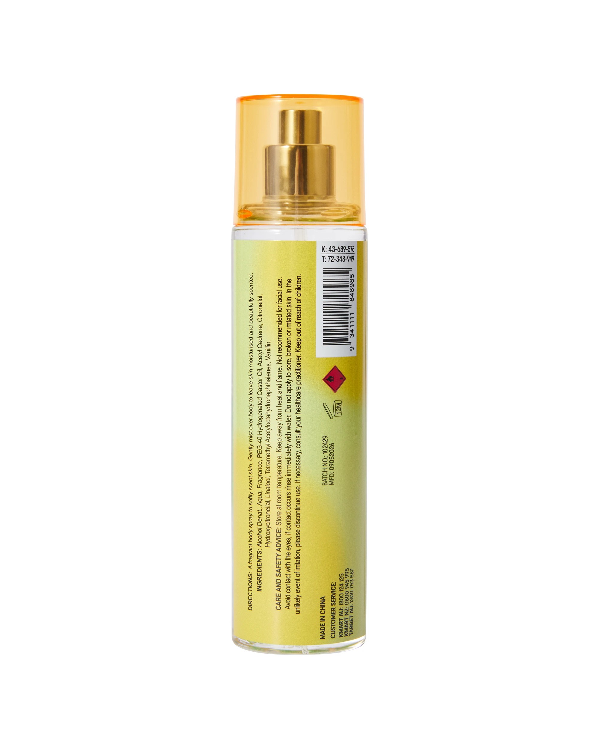 4 OXX Fragrance Mood Scents Uplifting Body Mist 150ml - Yuzu, Raspberry and Peach Scents, 4 of 4