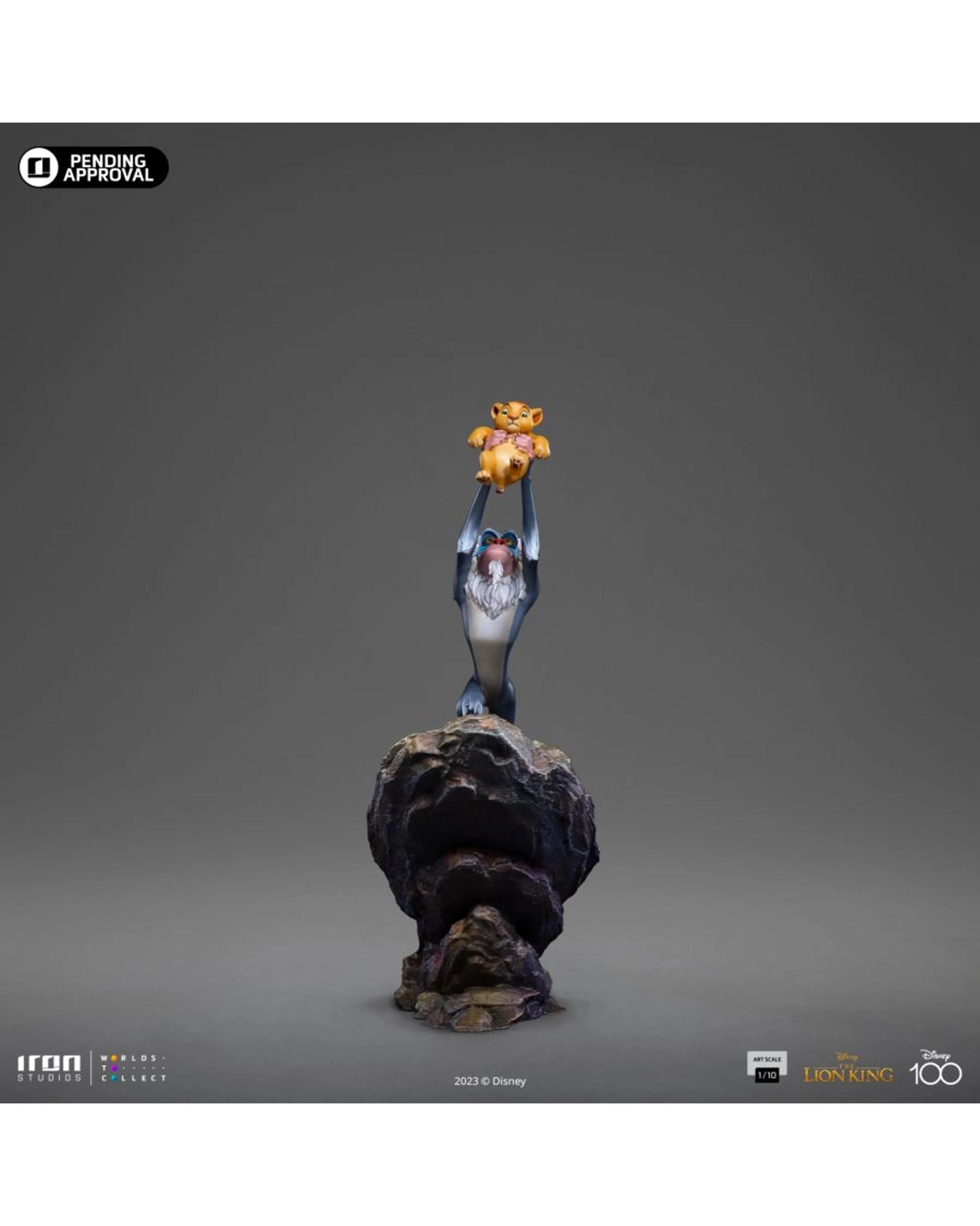 2 The Lion King Pride Rock 1:10 Scale Diorama, 2 of 6