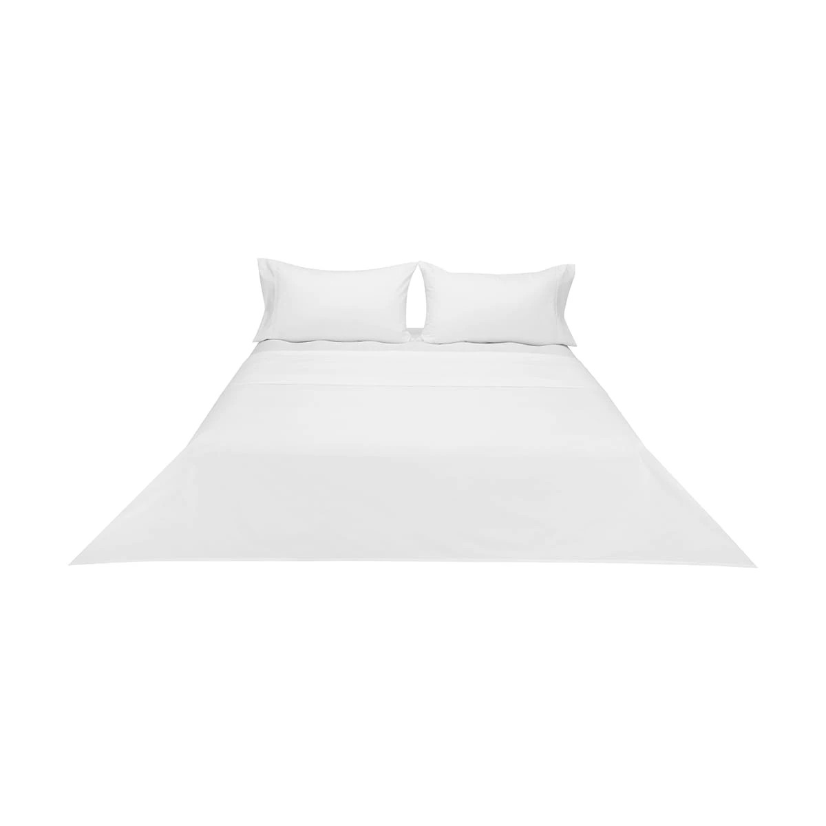 5 180 Thread Count Sheet Set - Queen Bed, White, 5 of 7