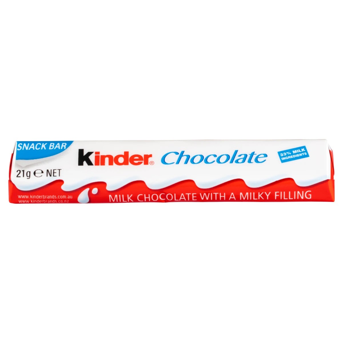 1 Kinder Maxi Milk Chocolate Single Bar 21g, 1 of 3