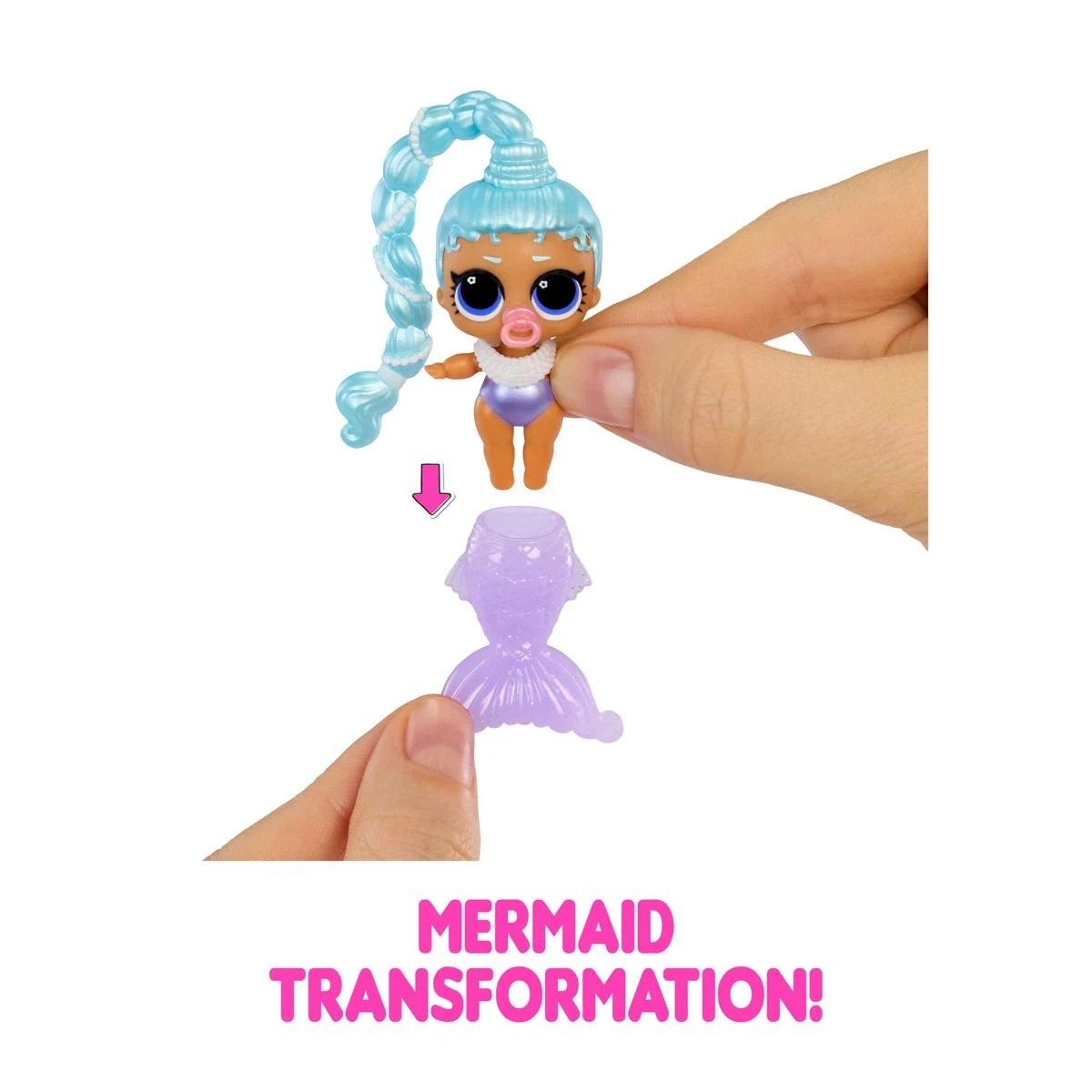 4 L.O.L. Surprise! Mermaids! Makeover Magic Baby Sisters - Assorted, 4 of 7