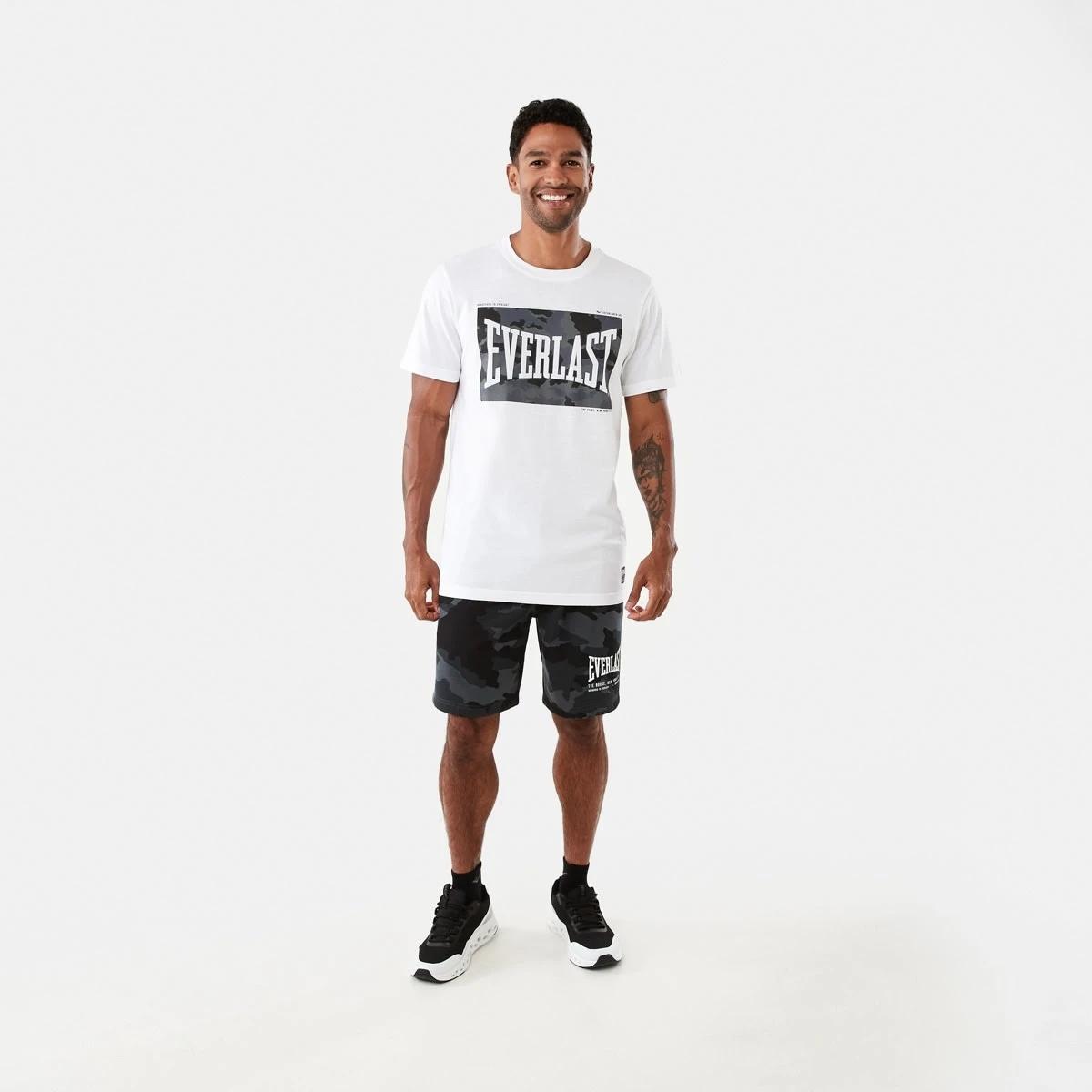7 Everlast Mens Camo Shorts Char Camo, 7 of 7