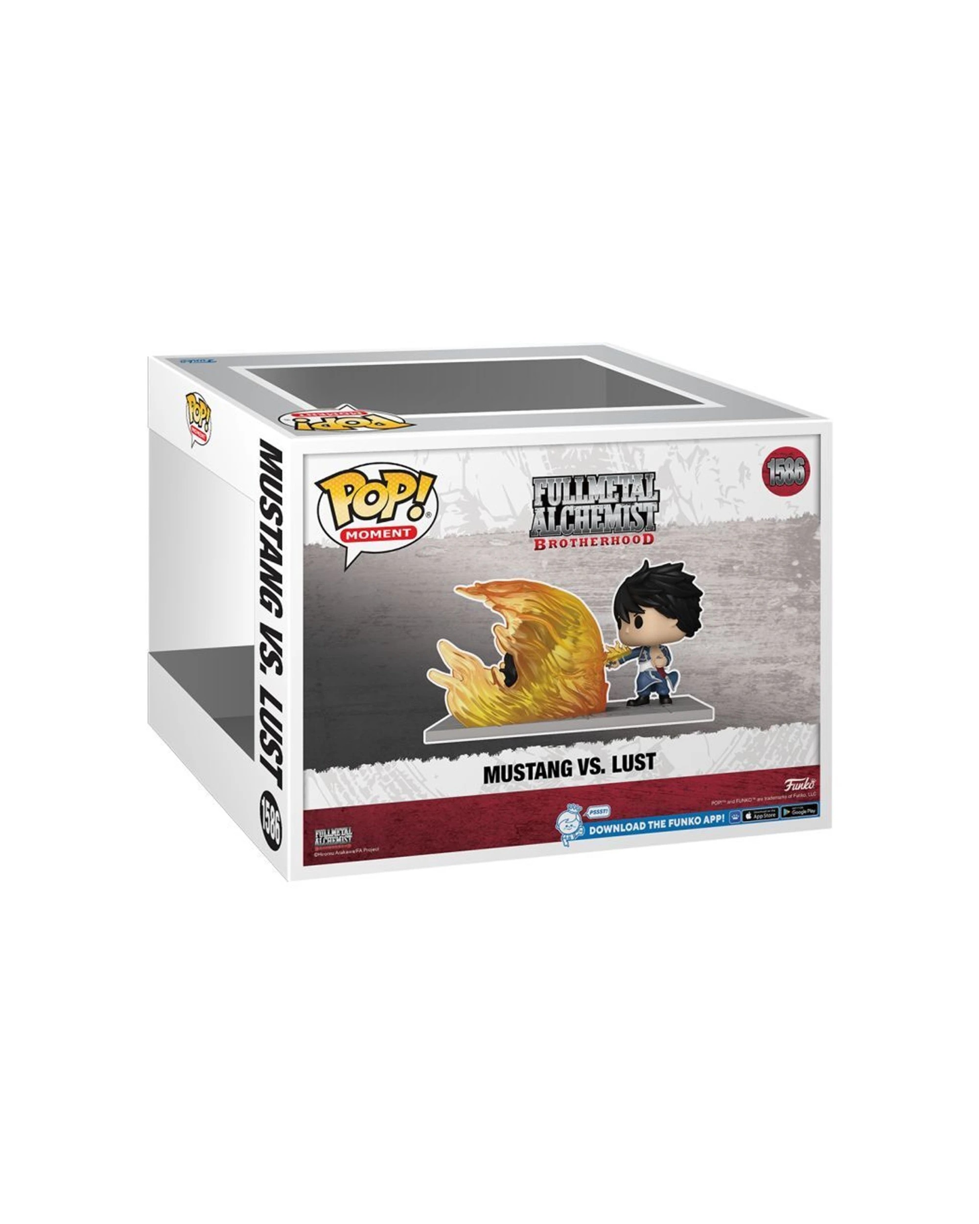3 Funko Fullmetal Alchemist Brotherhood Roy Mustang Vs Lust Pop Moment Figure
 - multi, 3 of 3