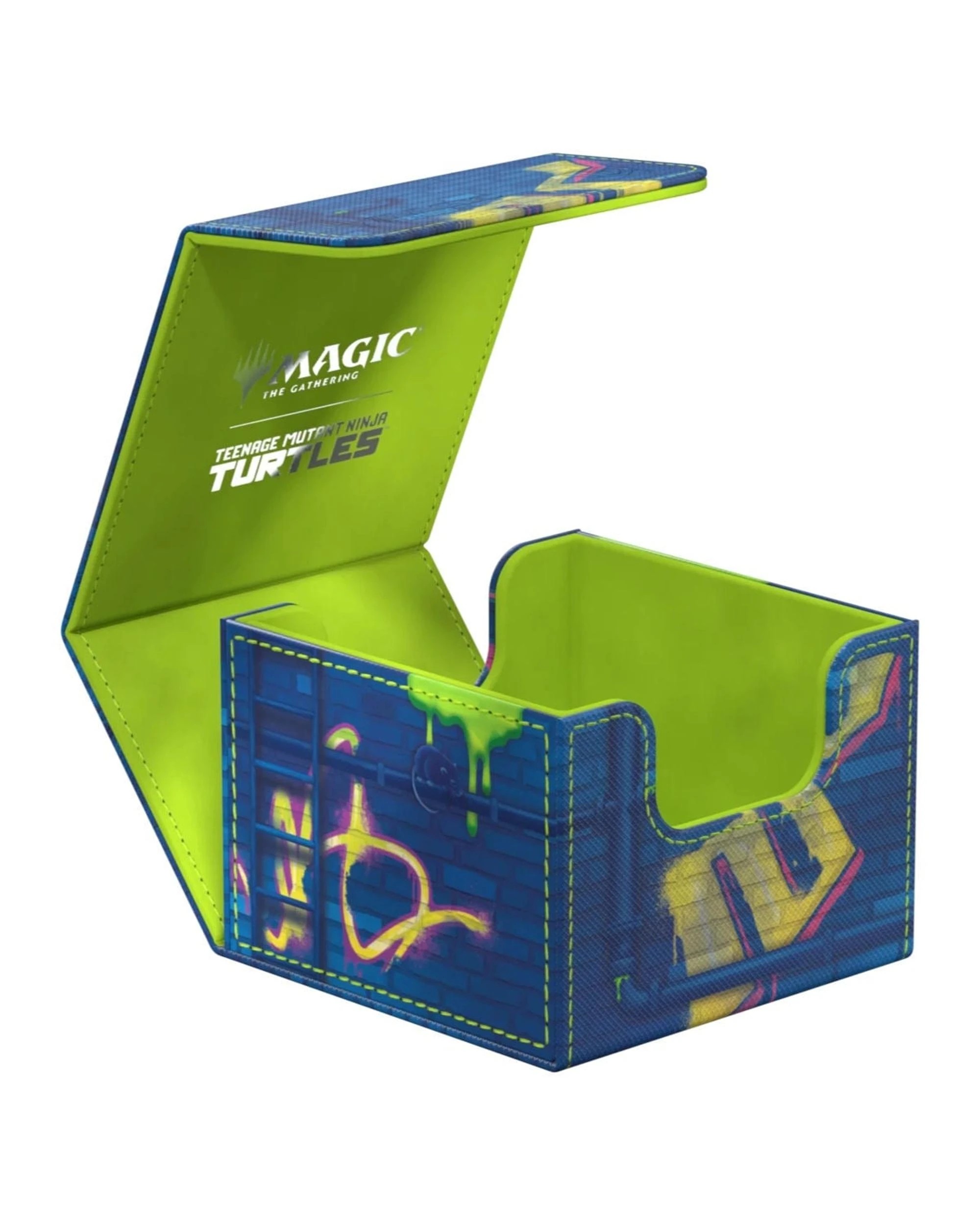 5 Ultimate Guard Magic The Gathering Teenage Mutant Ninja Turtles Sidewinder 133+ Xenoskin Sewer Walls Beck Box - Blue, 5 of 10