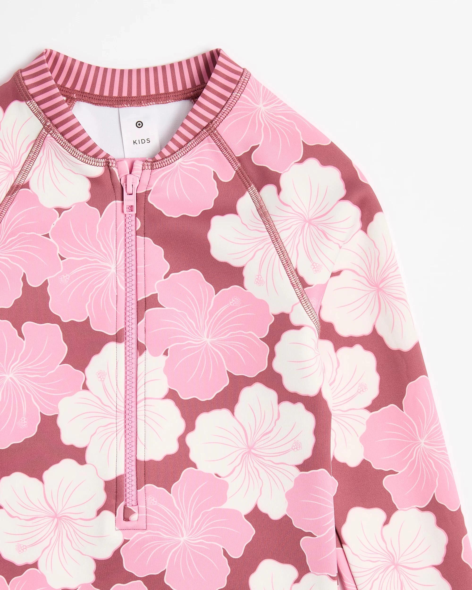 2 Target Long Sleeve Swim Surfsuit HIBISCUS, 2 of 3