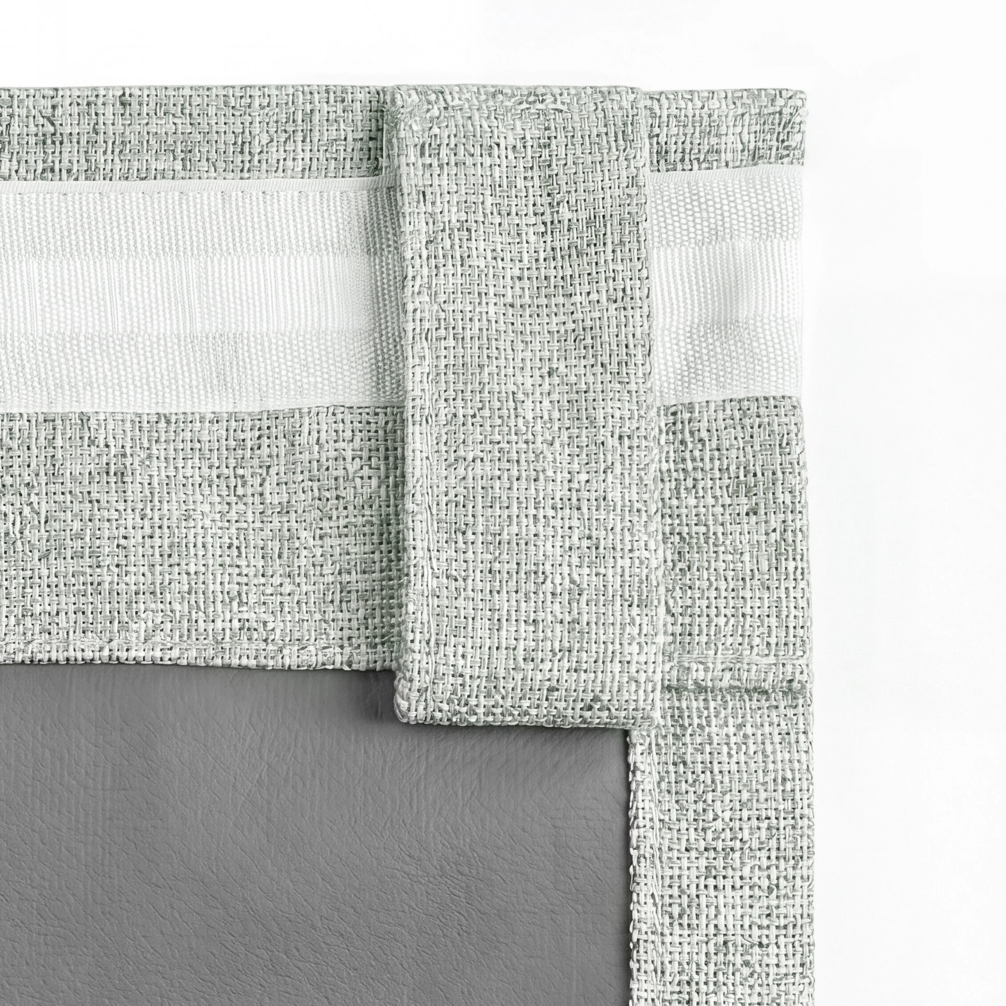 6 Marlow 2 Panels Blackout Curtains Linen Look Curtain Draperies Window Green, 6 of 8