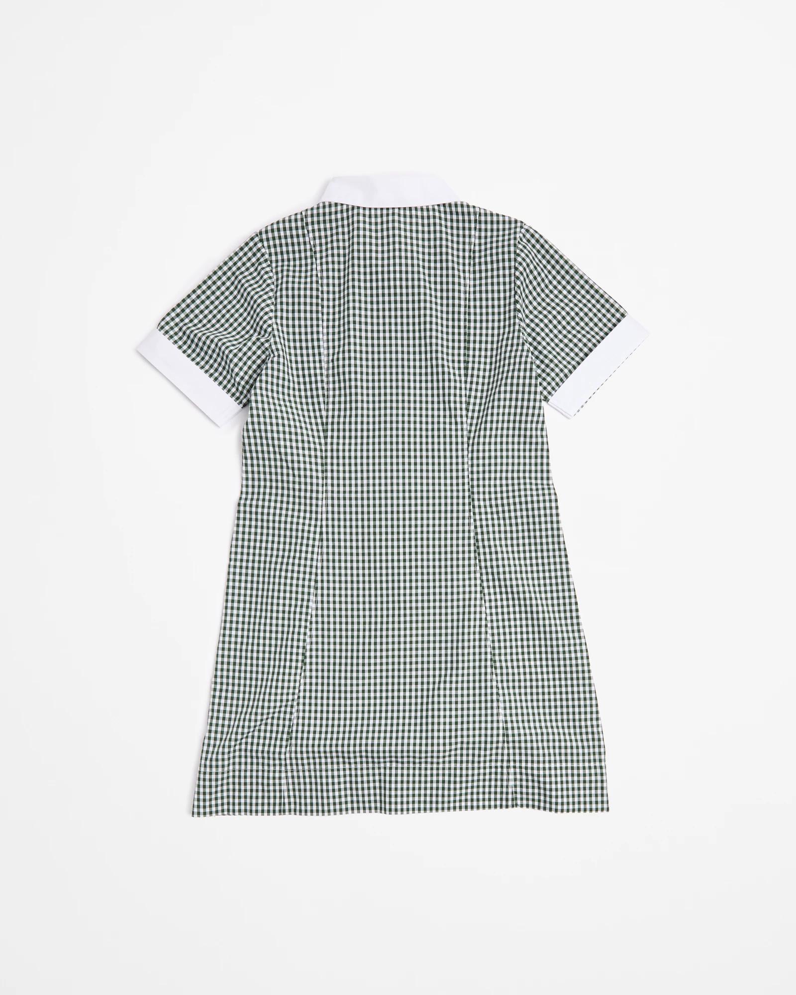 3 Target School Gingham Dress GREEN, 3 of 3