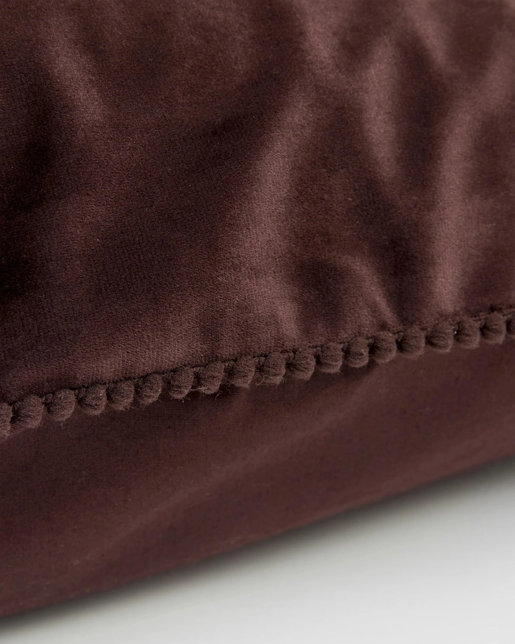 2 Target Lacy Velvet European Pillowcase - Queen Bed - Brown, 2 of 3