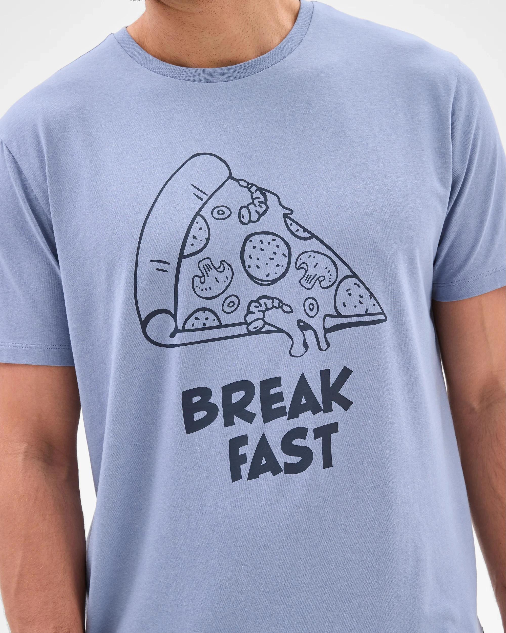 3 Australian Cotton Blend Print Sleep T-Shirt - Maxx PIZZA BREAKFAST, 3 of 6