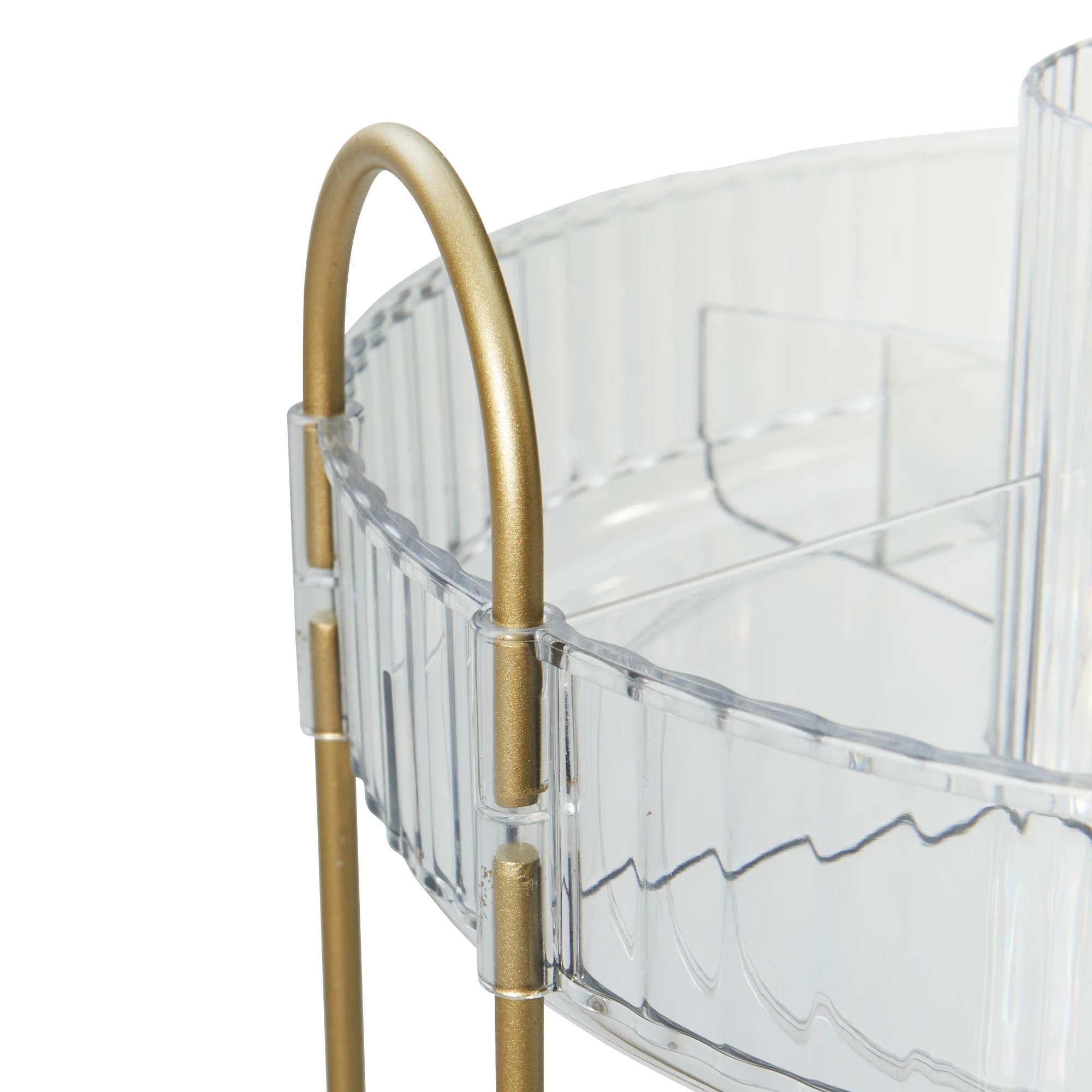 8 2 Tier Rotating Bathroom Organiser, 8 of 9
