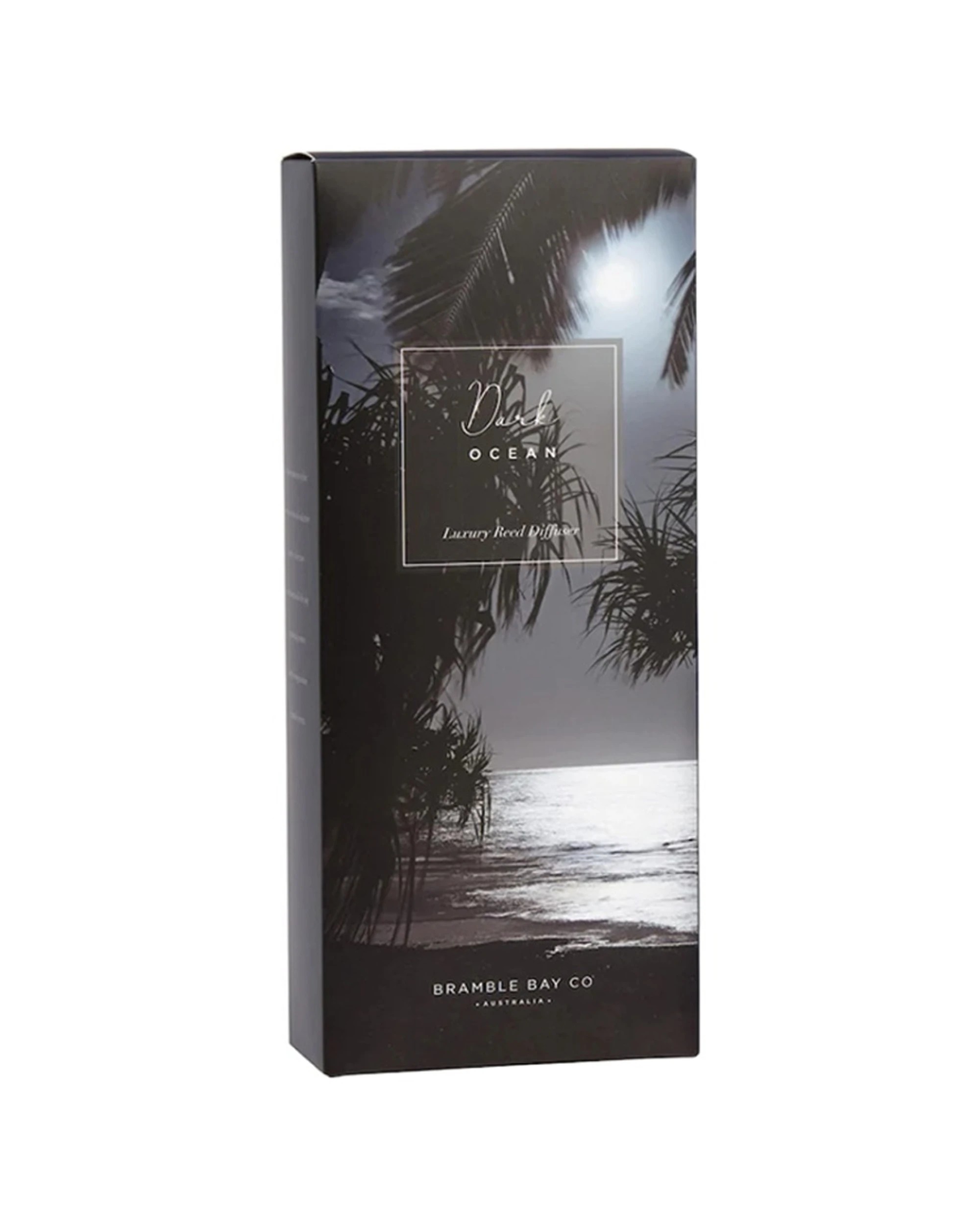 1 Bramble Bay Ocean After Dark Glass Reed Diffuser Scented Home Fragrance 150ml - Natural, 1 of 2