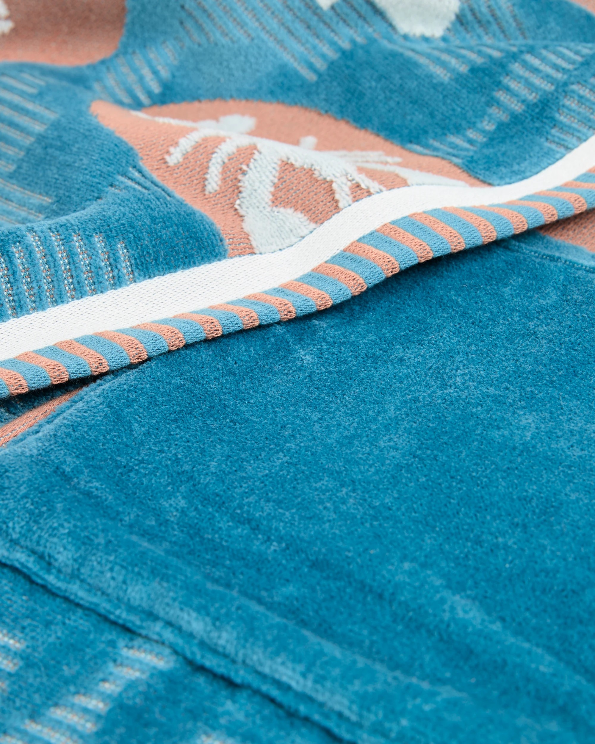 2 Target Australian Cotton Jacquard Pocket Beach Towel - Blue, 2 of 2