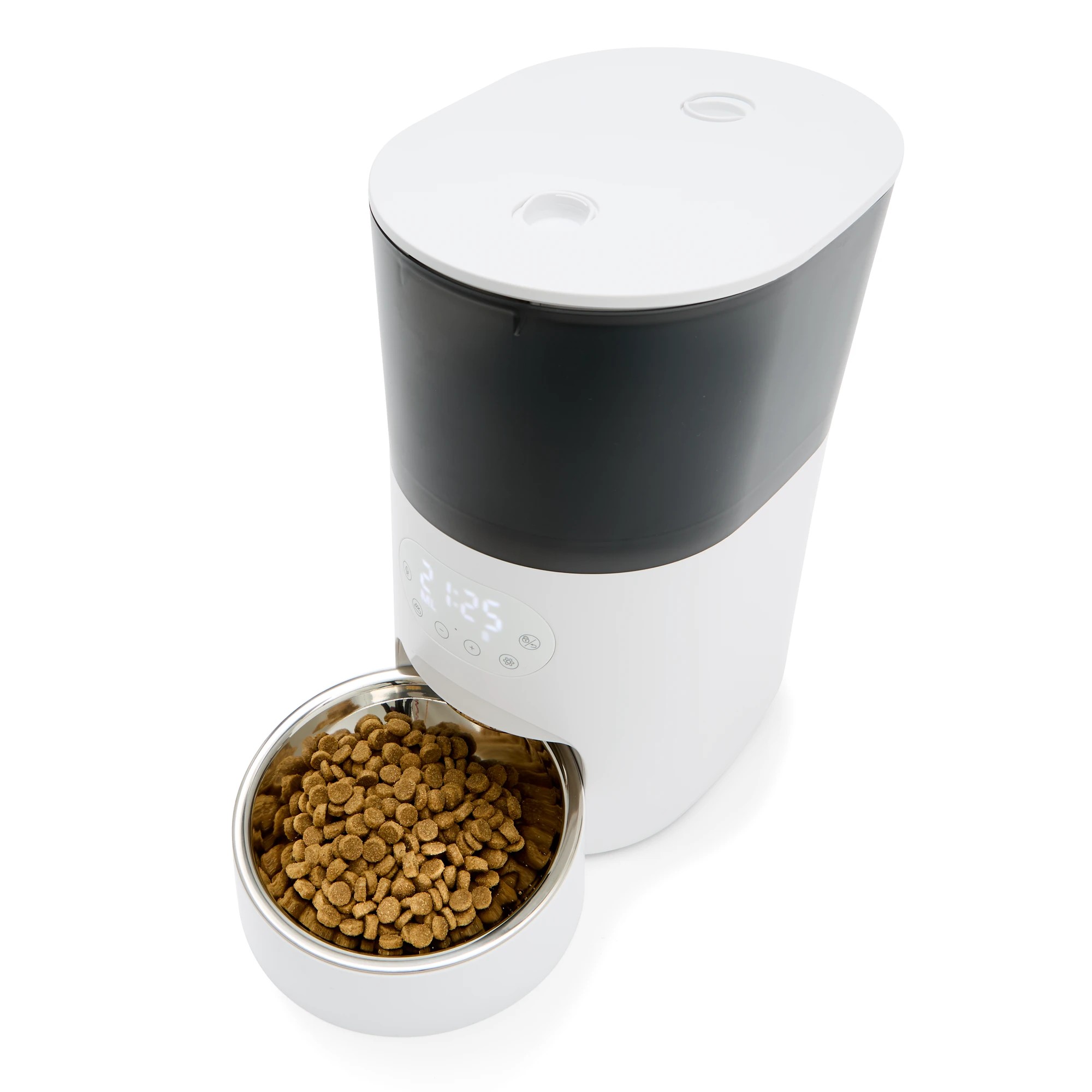 7 Automated 5L Pet Feeder - White and Grey, 7 of 10