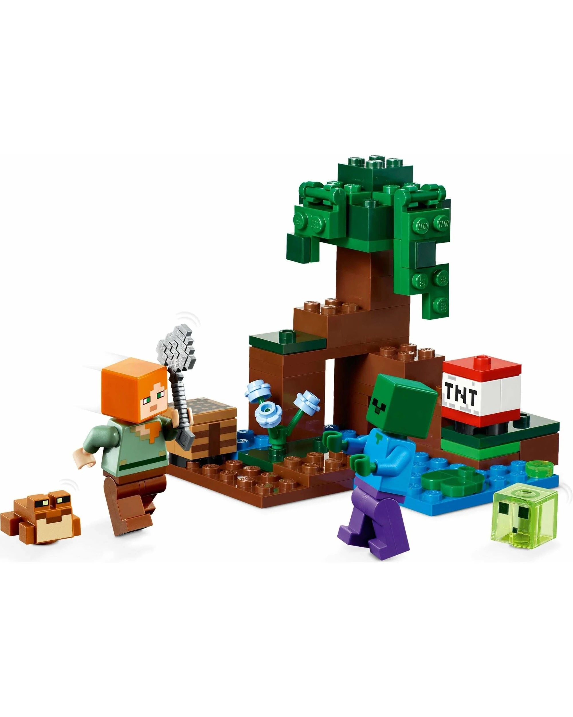 2 LEGO Minecraft Series 21240 The Swamp Adventure, 2 of 5