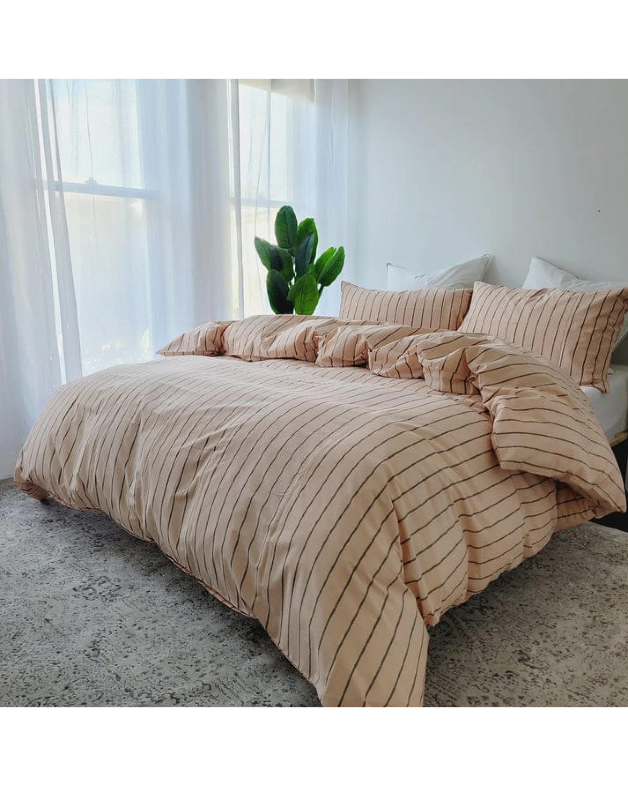 1 Amsons Pure Cotton Quilt Cover Set Bonnie - Multi - Standard Pillowcase Only, 1 of 10