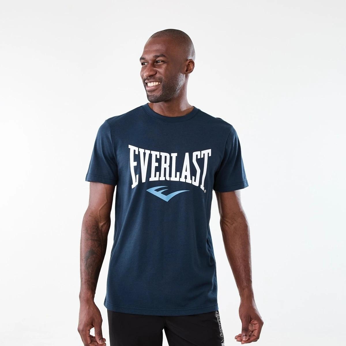 1 Everlast Mens Boxing T-shirt EVER NAVY, 1 of 6