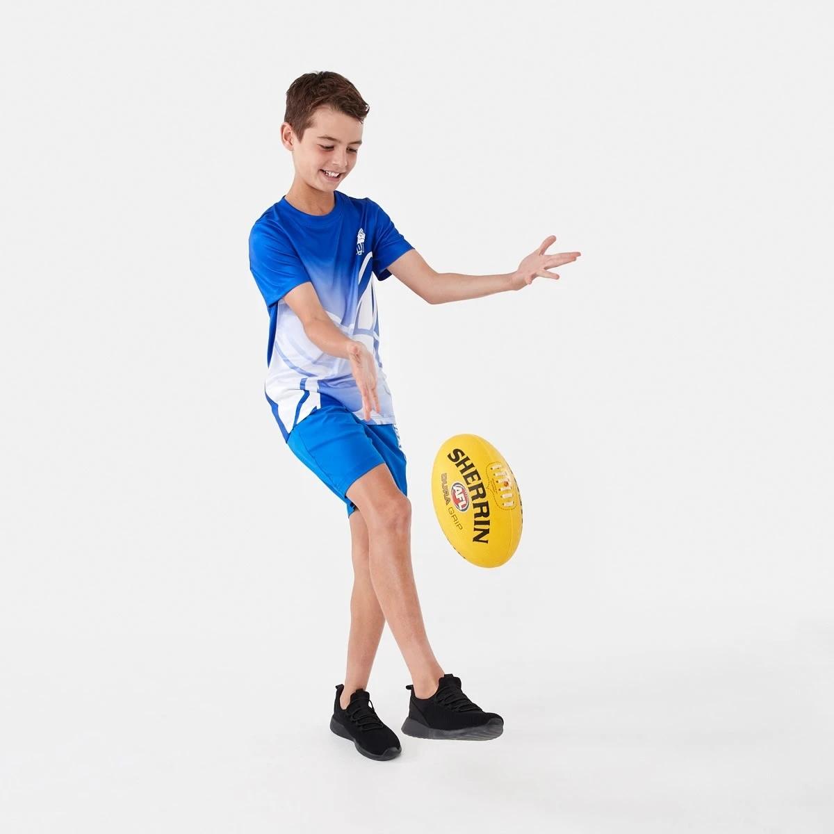 2 Official AFL Kids Training T-shirt Kangaroos, 2 of 10