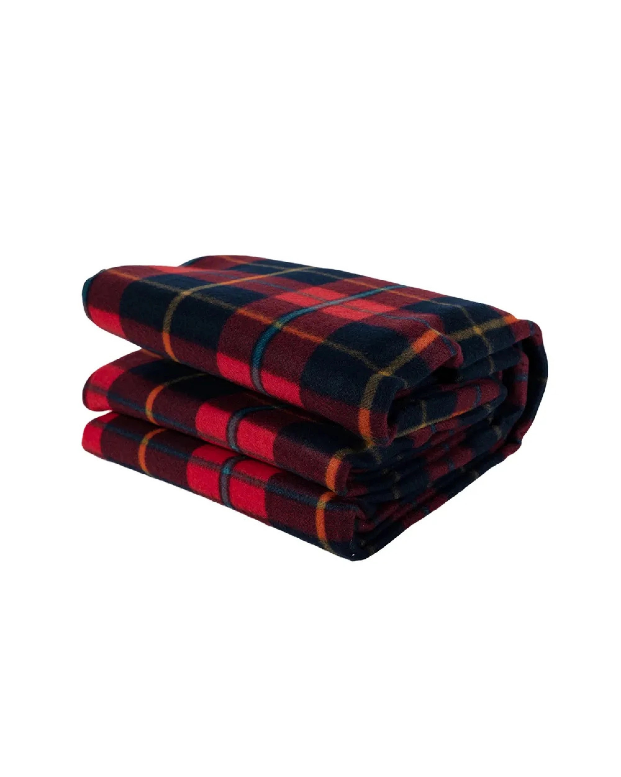 6 BR Outdoor Outdoor Picnic Blanket with Waterproof Fleece Plaid, 6 of 8
